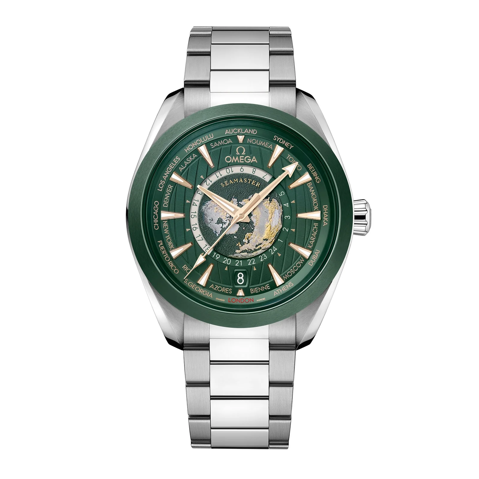 Seamaster Aqua Terra 150M | 43mm, Steel, Green Dial
