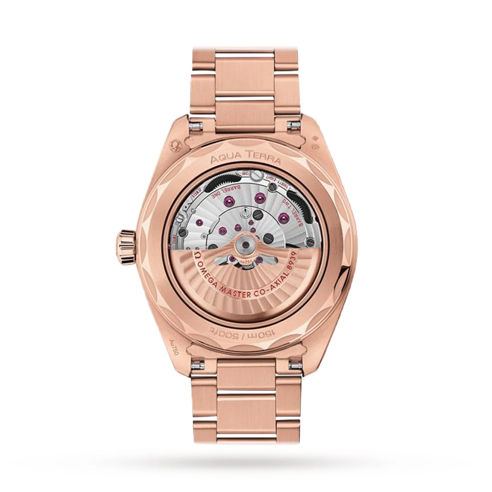 Seamaster Aqua Terra 150M | 43mm, 18K Rose Gold, Silver Dial - Image 2