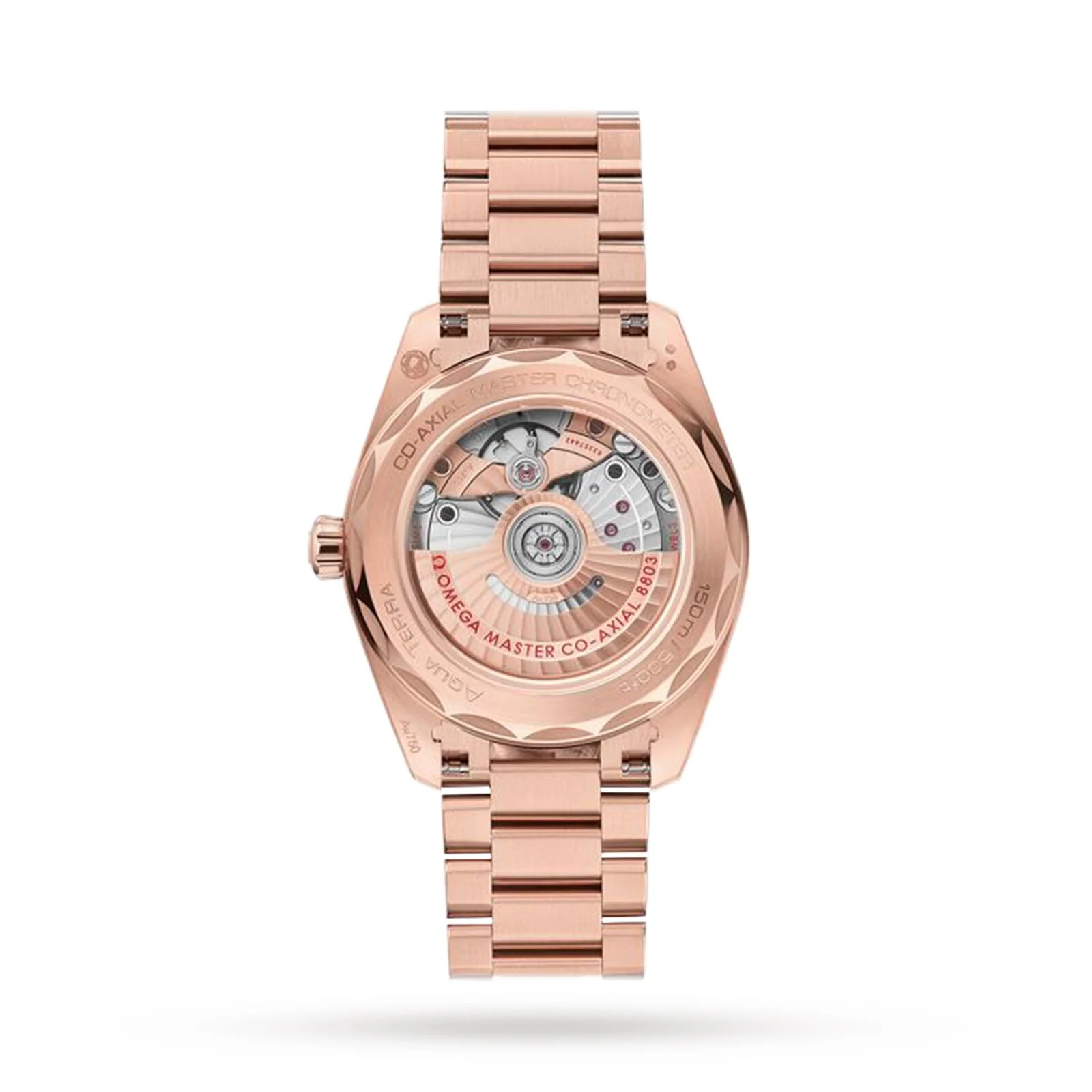 Seamaster Aqua Terra 150M | 38mm, 18K Rose Gold, Purple Dial - Image 2