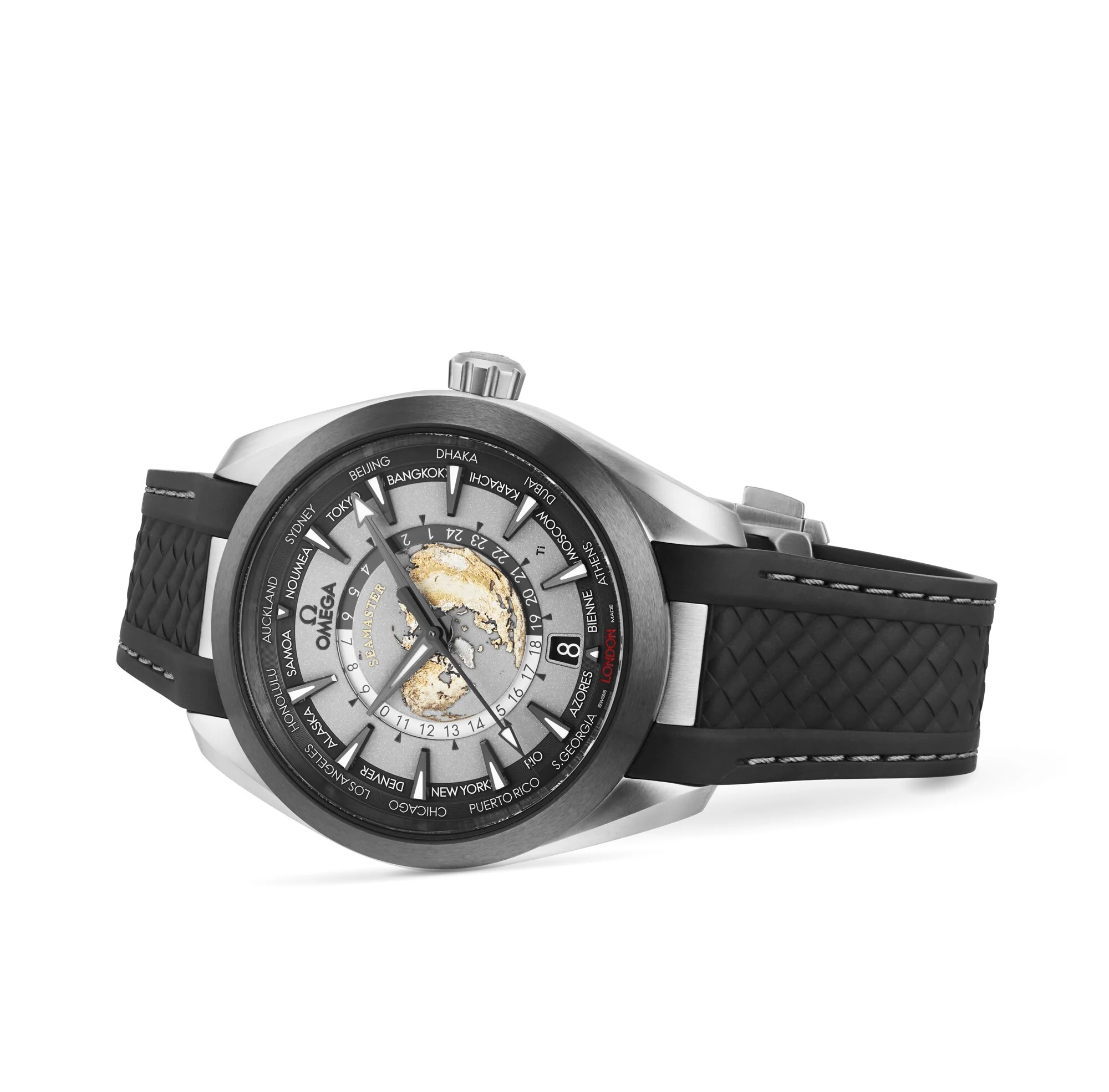 Seamaster Aqua Terra 150M | 43mm, Titanium, Rubber, Black Dial - Image 5