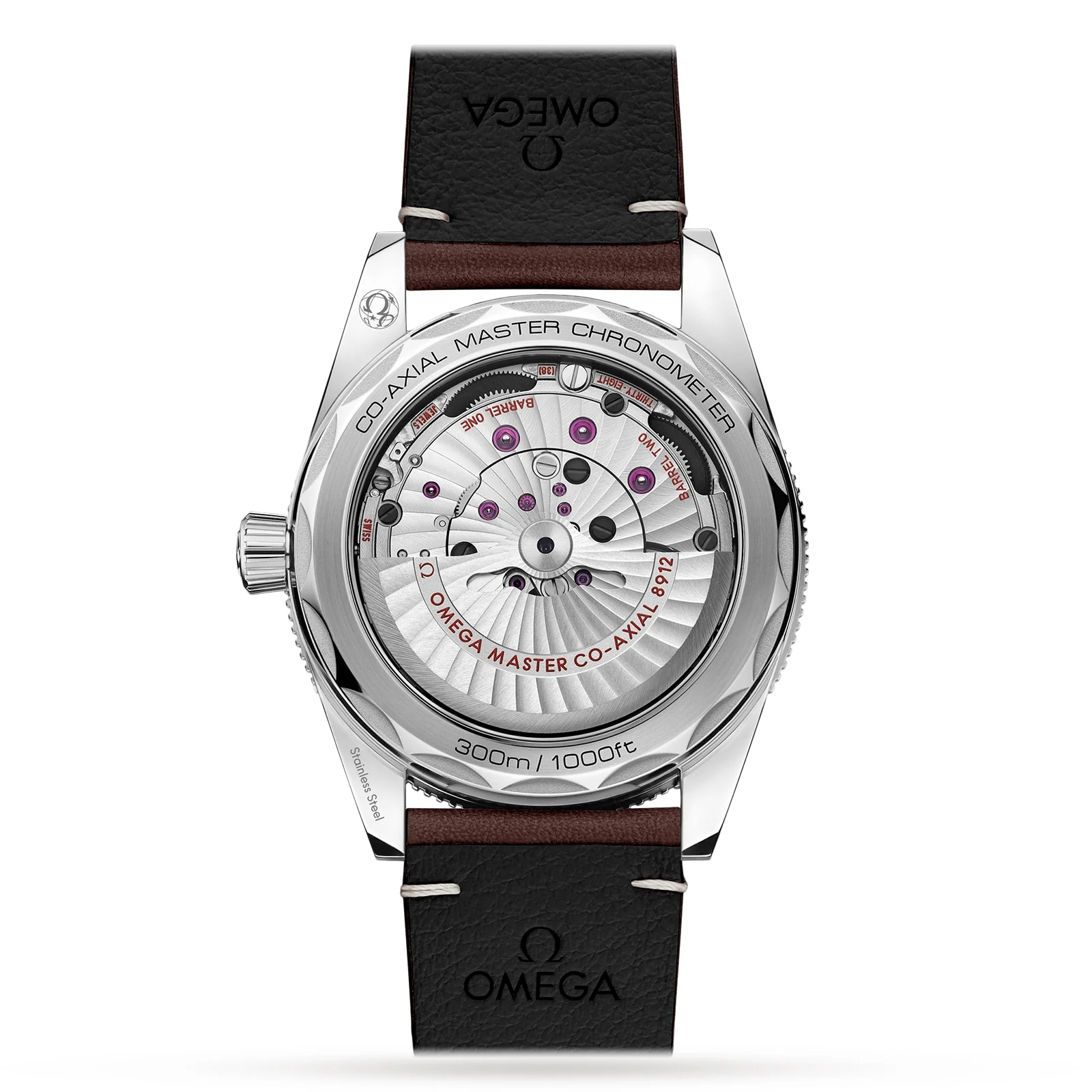 Seamaster 300 | 41mm, Steel, Leather, Black Dial - Image 2