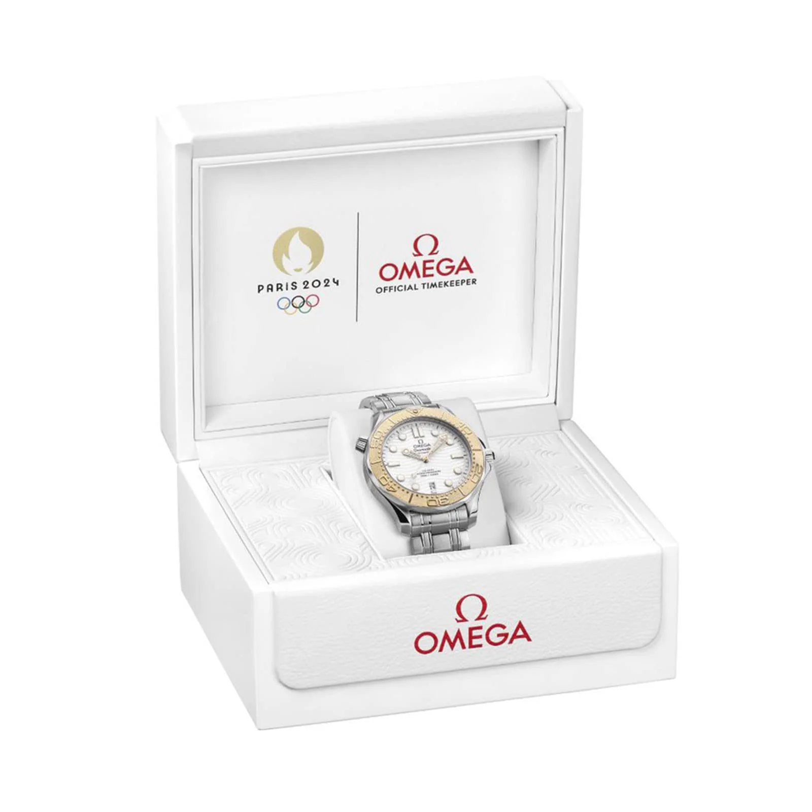 Seamaster Diver 300M Paris 2024 | 42mm, Steel, White Dial - Image 5