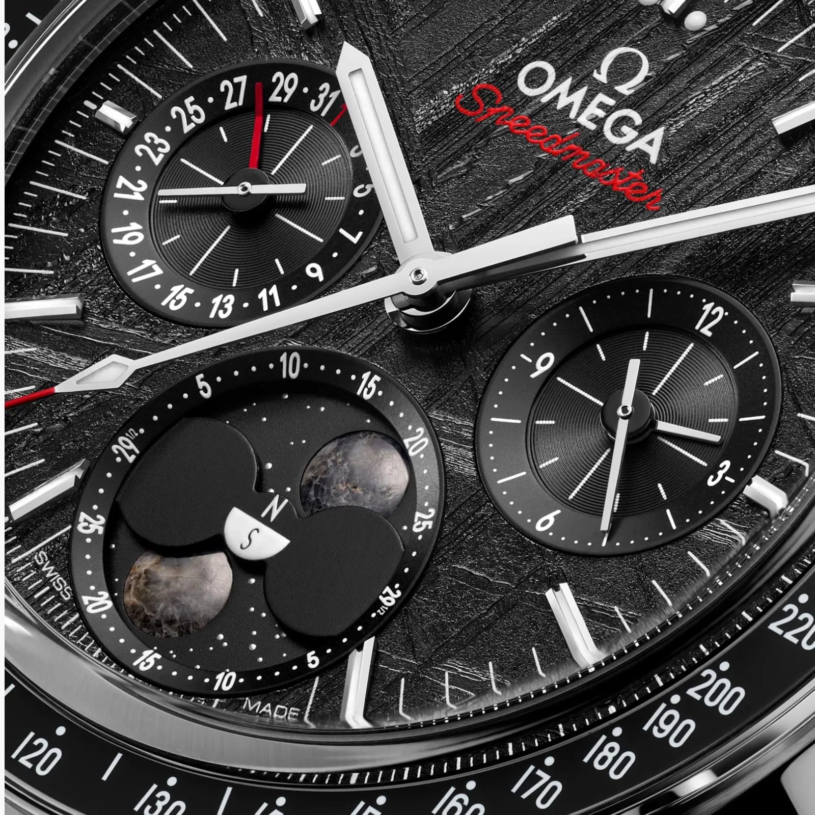 Speedmaster Moonphase | 43mm, Steel, Black Dial - Image 4