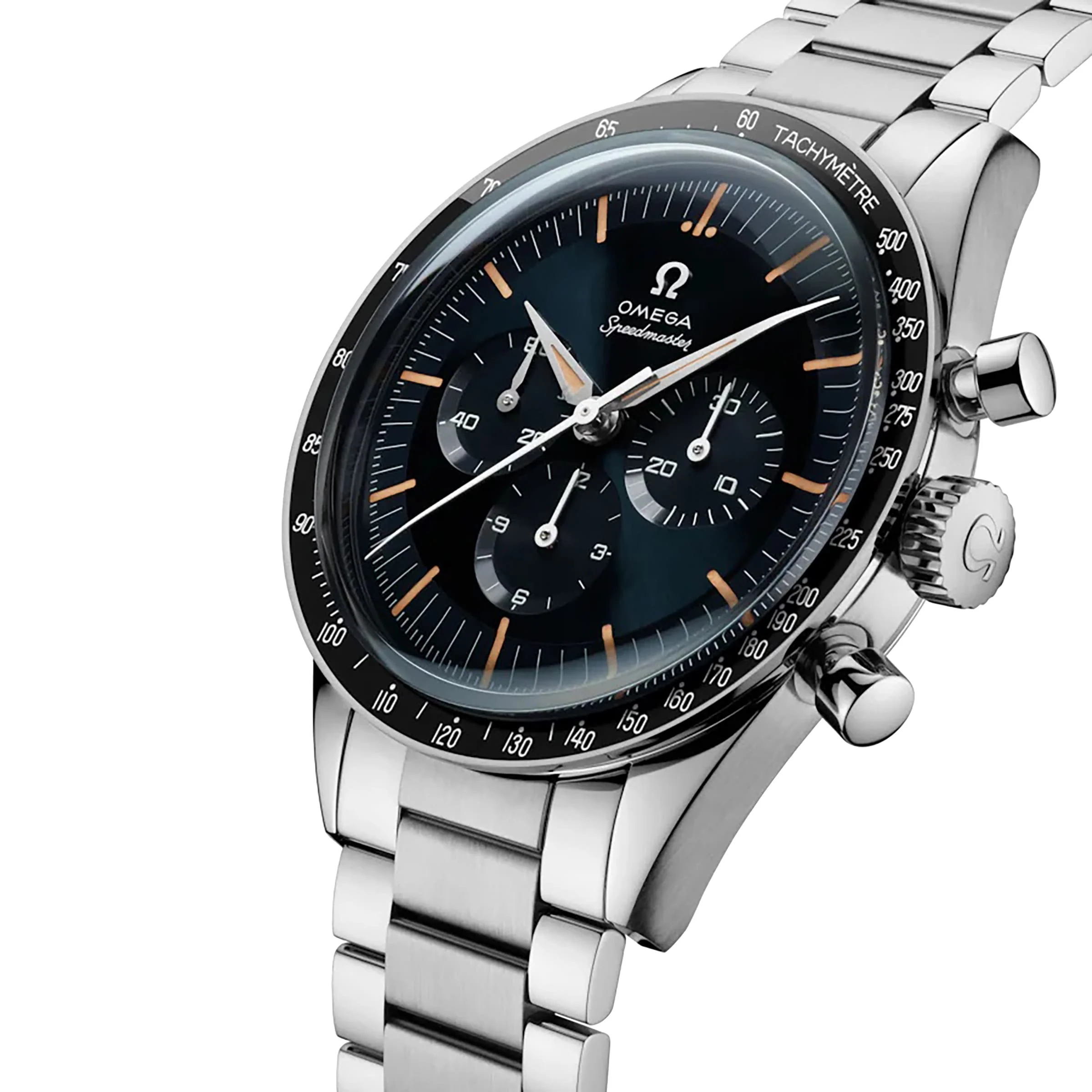 Speedmaster First OMEGA in Space | 39.7mm, Steel, Blue Dial - Image 2