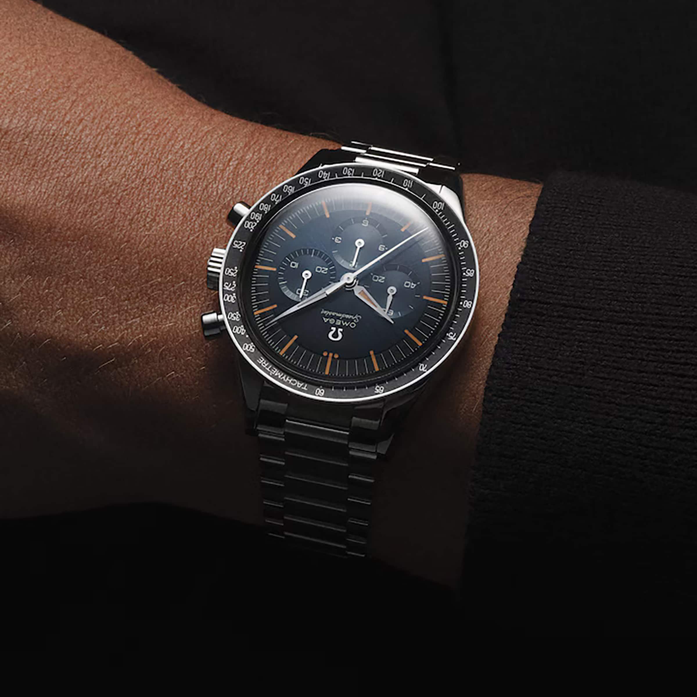 Speedmaster First OMEGA in Space | 39.7mm, Steel, Blue Dial - Image 5