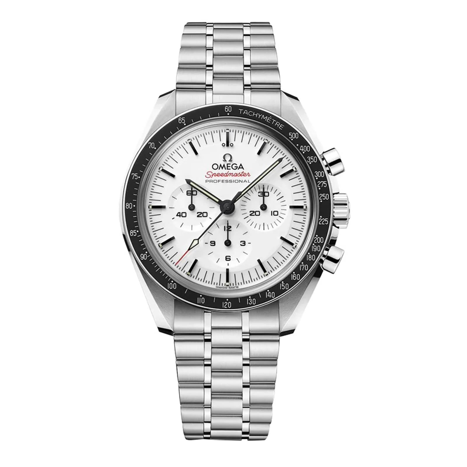 Speedmaster Moonwatch Professional | 42mm, Steel, White Dial