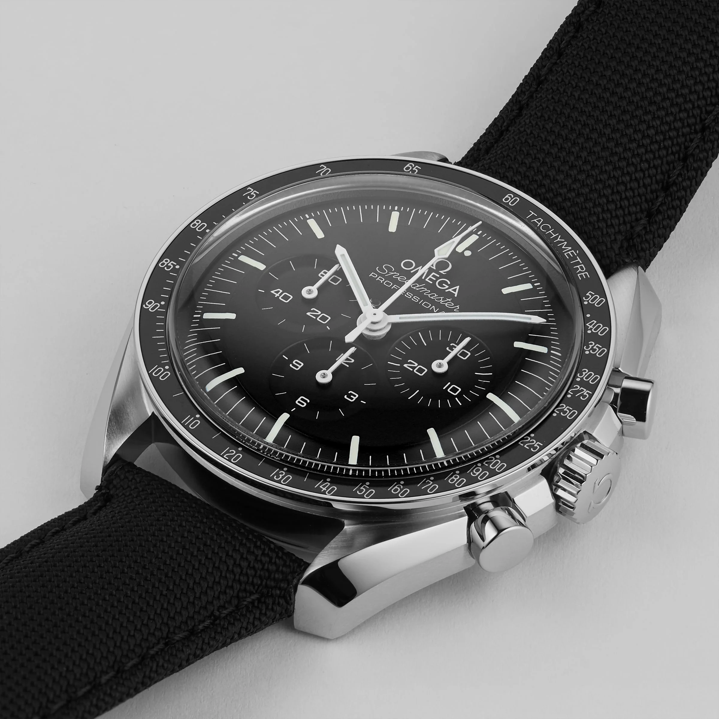 Speedmaster Moonwatch Professional | 42mm, Steel, Nylon, Black Dial - Image 8