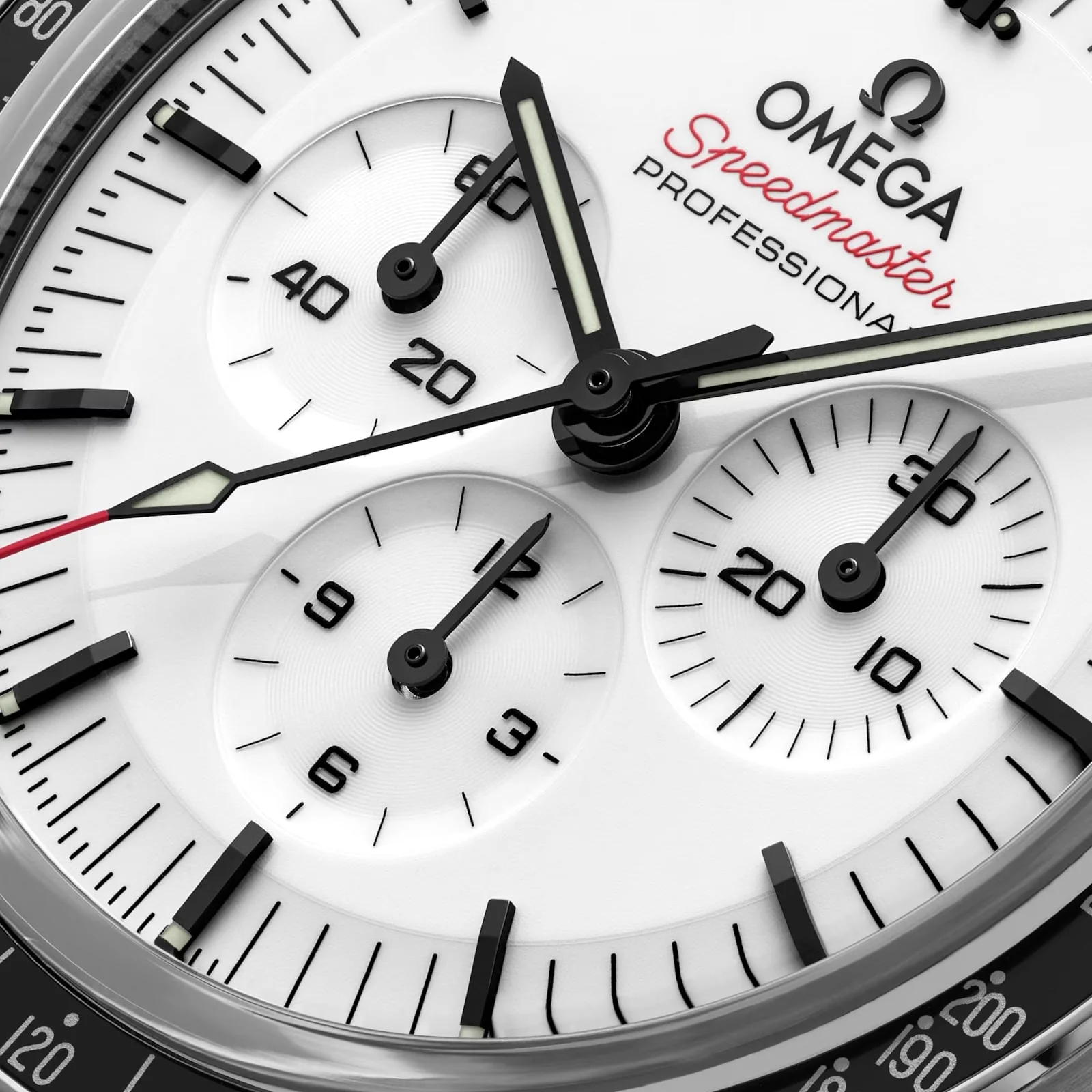 Speedmaster Moonwatch Professional | 42mm, Steel, Rubber, White Dial - Image 2