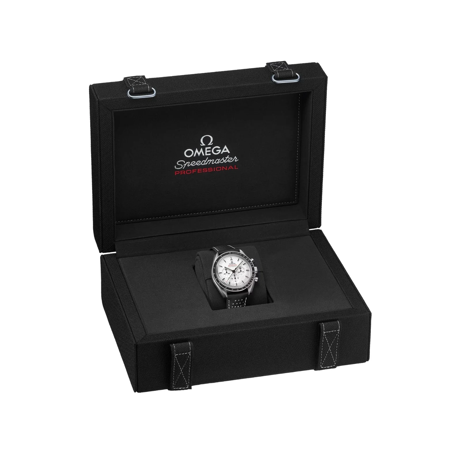 Speedmaster Moonwatch Professional | 42mm, Steel, Leather, White Dial - Image 7