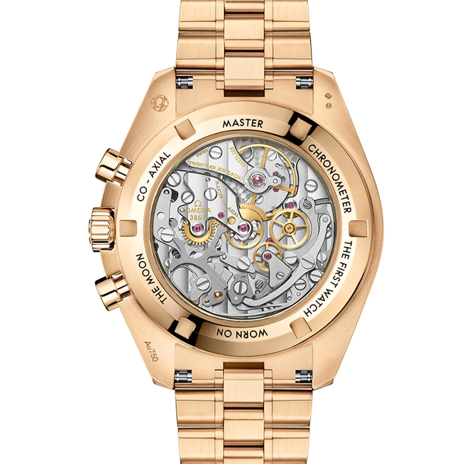 Speedmaster Moonwatch Professional | 42mm, 18K Yellow Gold, Green Dial - Image 2