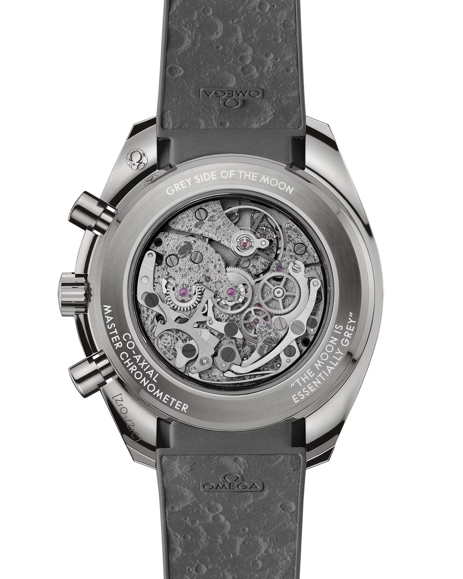 Speedmaster Dark Side of The Moon | 44.25mm, Ceramic, Rubber, Grey Dial - Image 2