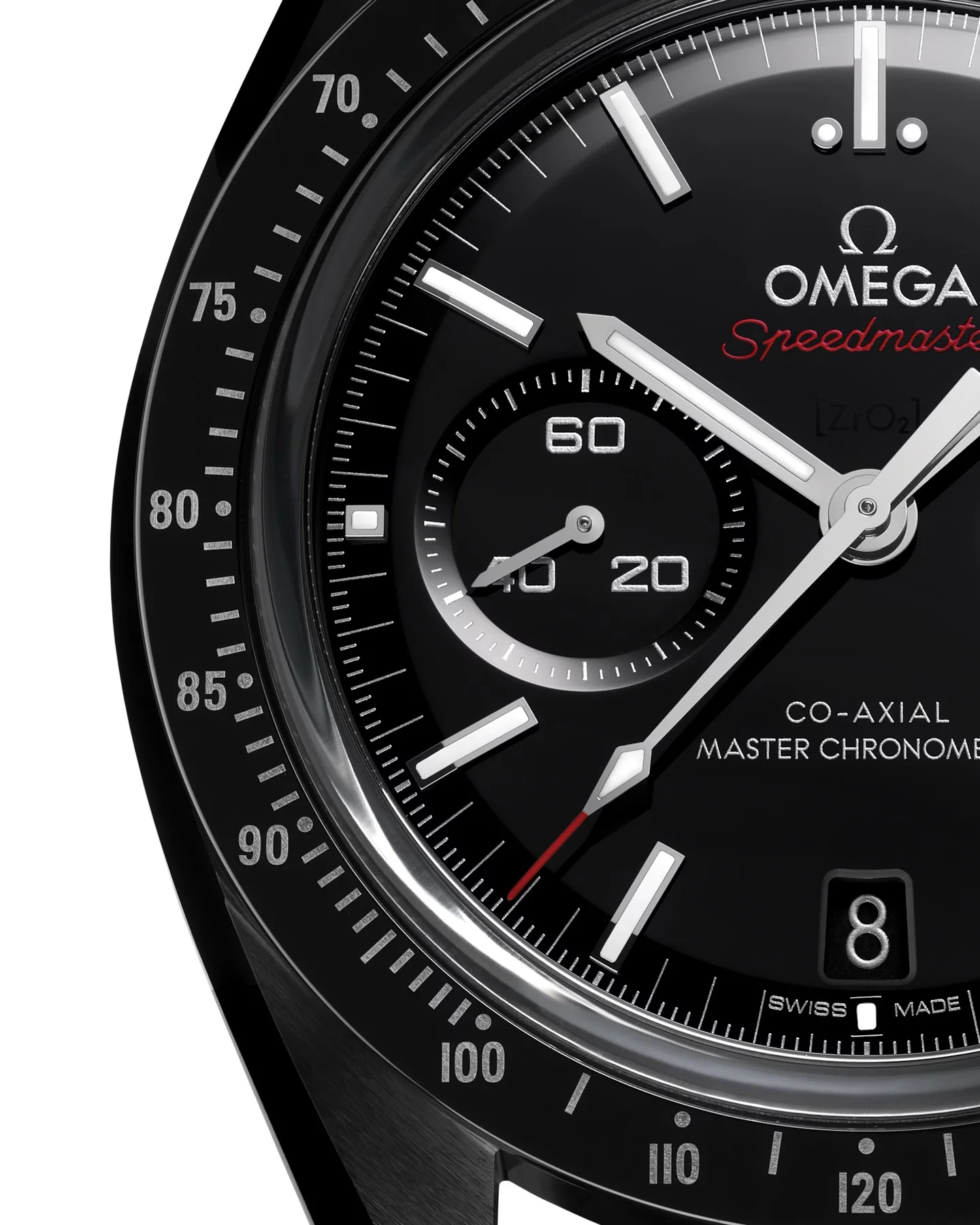 Speedmaster Dark Side of The Moon | 44.25mm, Ceramic, Fabric, Black Dial, Ref. O31092445101002 - Image 3