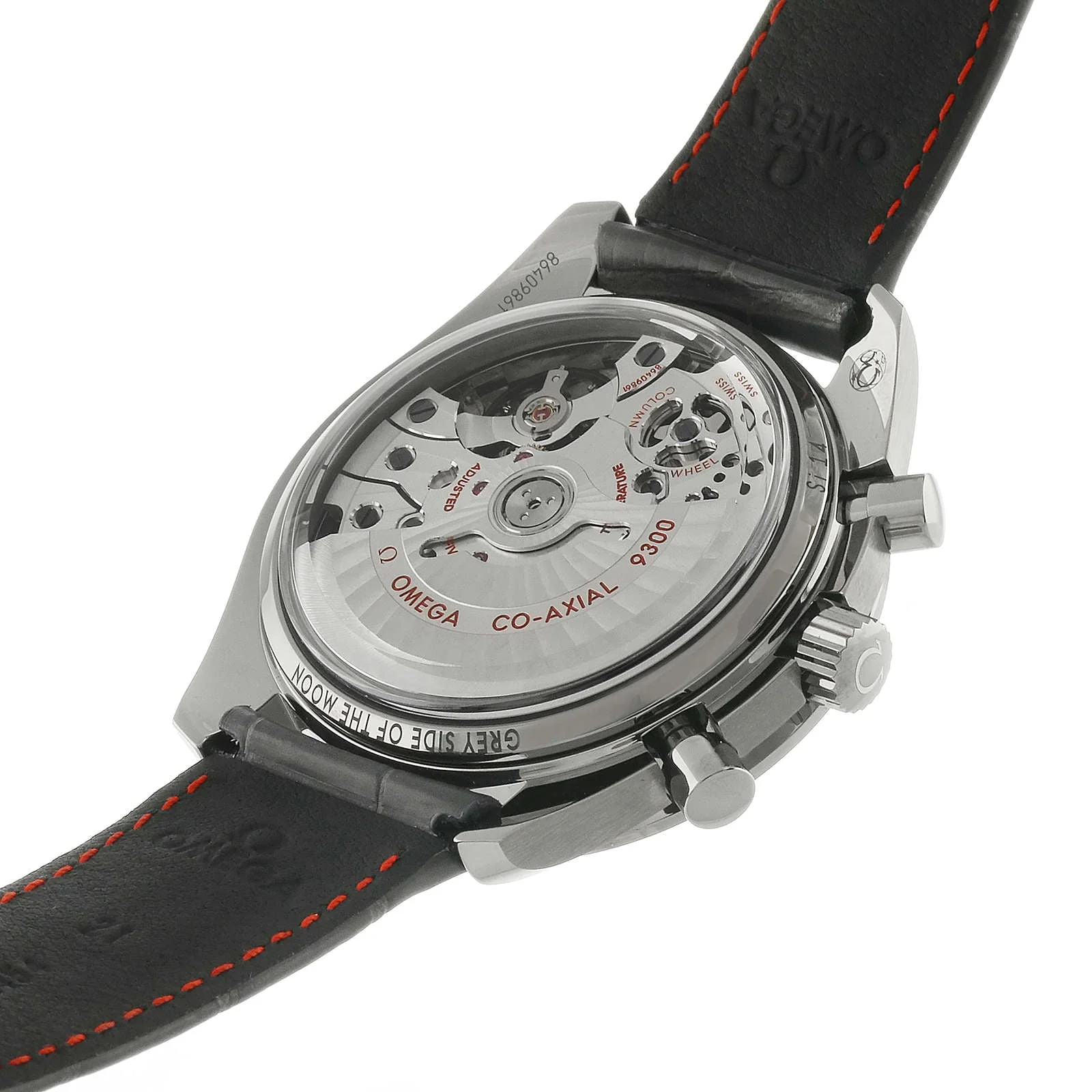 Speedmaster Dark Side of the Moon Grey Side Edition | 44.25mm, Ceramic, Alligator Leather, Grey Dial - Image 6
