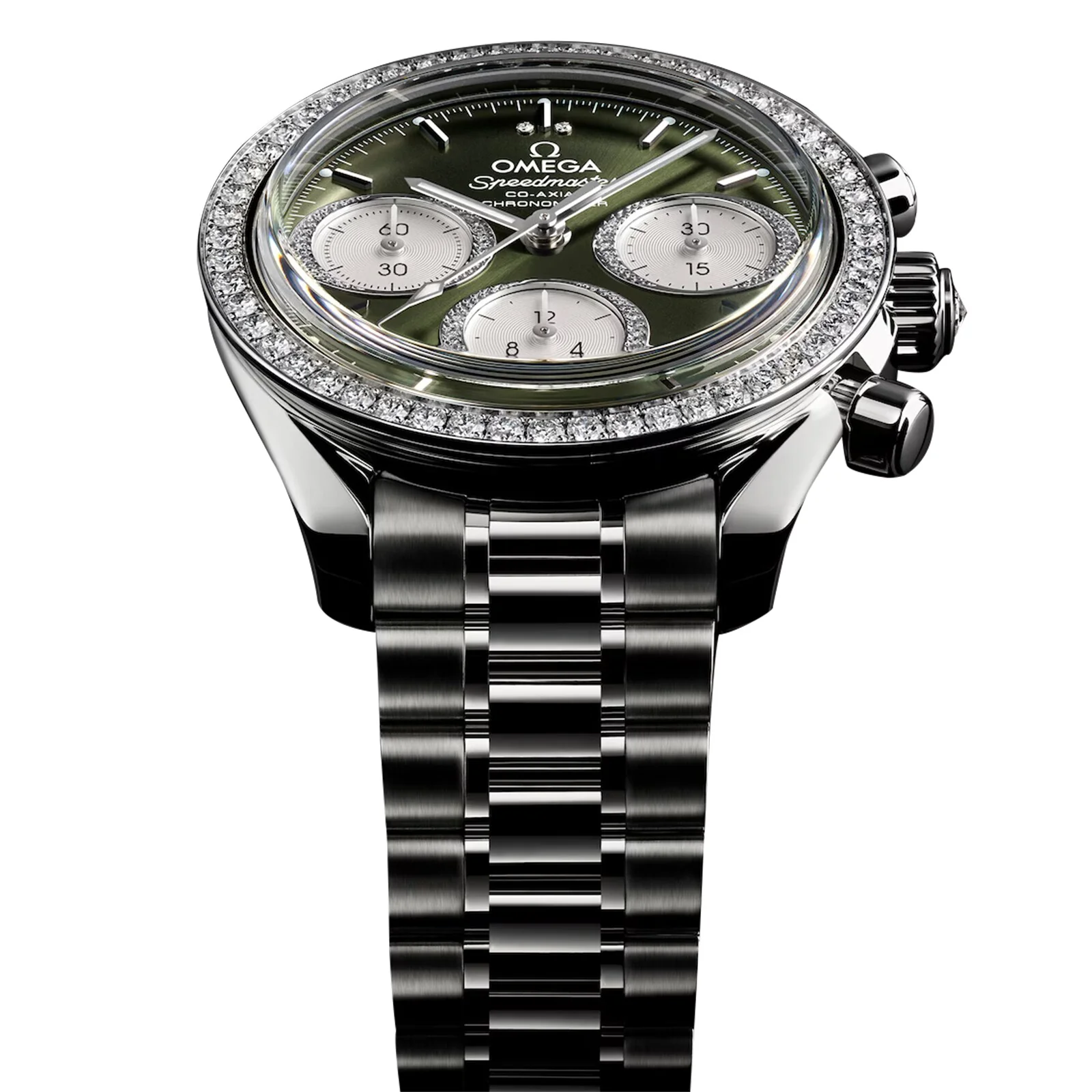 Speedmaster 38 | 38mm, Steel, Diamond Green Dial - Image 7