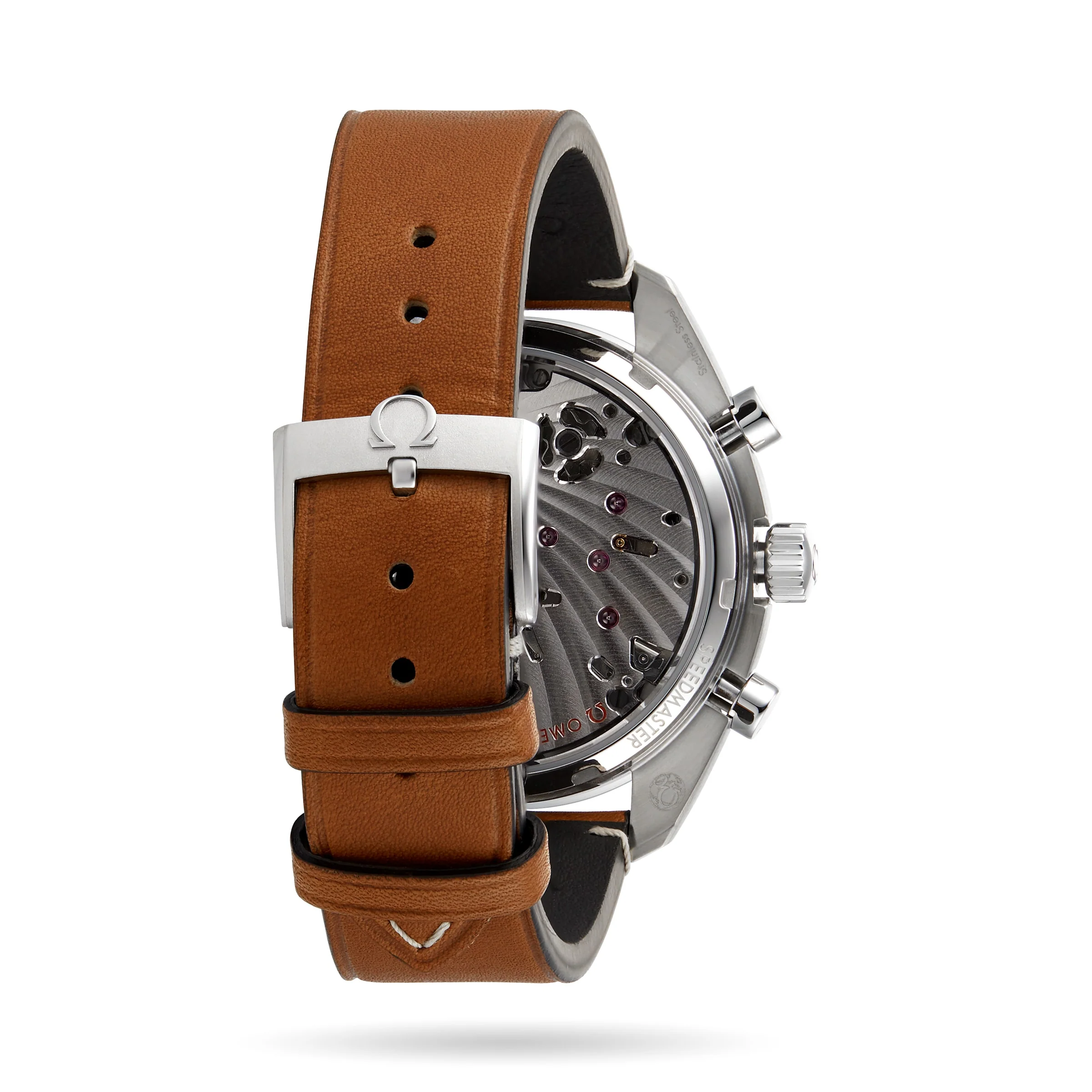 Speedmaster Chronoscope | 43mm, Steel, Leather, Blue Dial - Image 5
