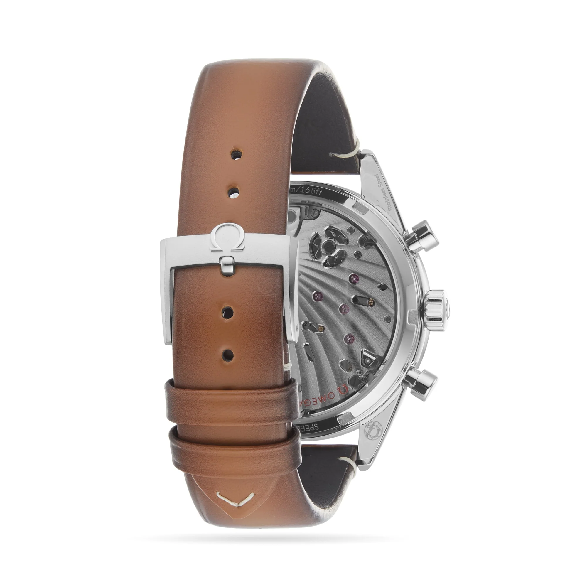 Speedmaster '57 | 40.5mm, Steel, Leather, Black Dial - Image 4