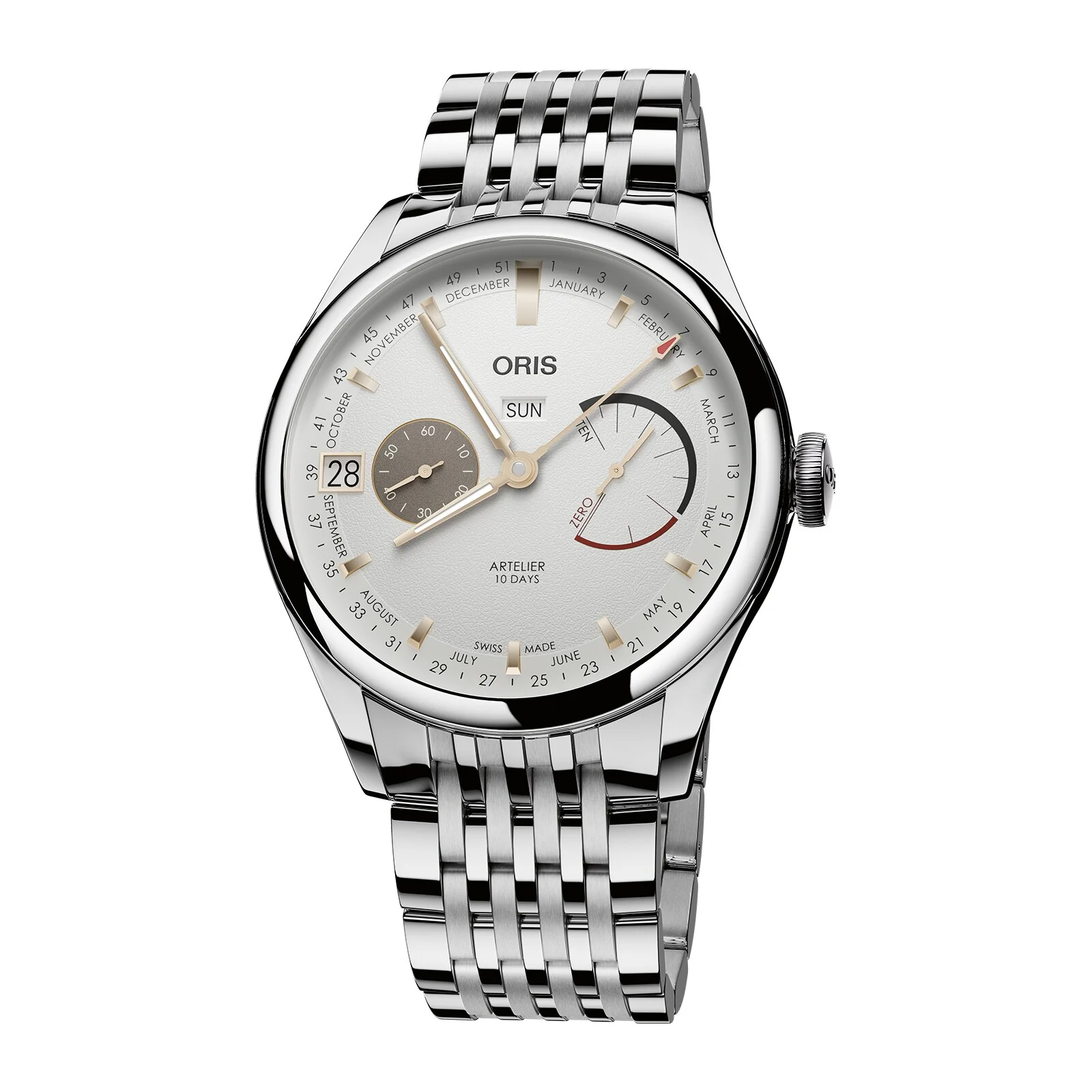 Artelier Calibre | 43mm, Steel, White Dial