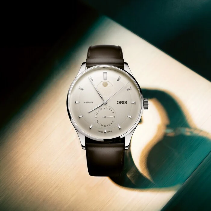 Artelier Complication | 39.5mm, Steel, Leather, Silver Dial - Image 3