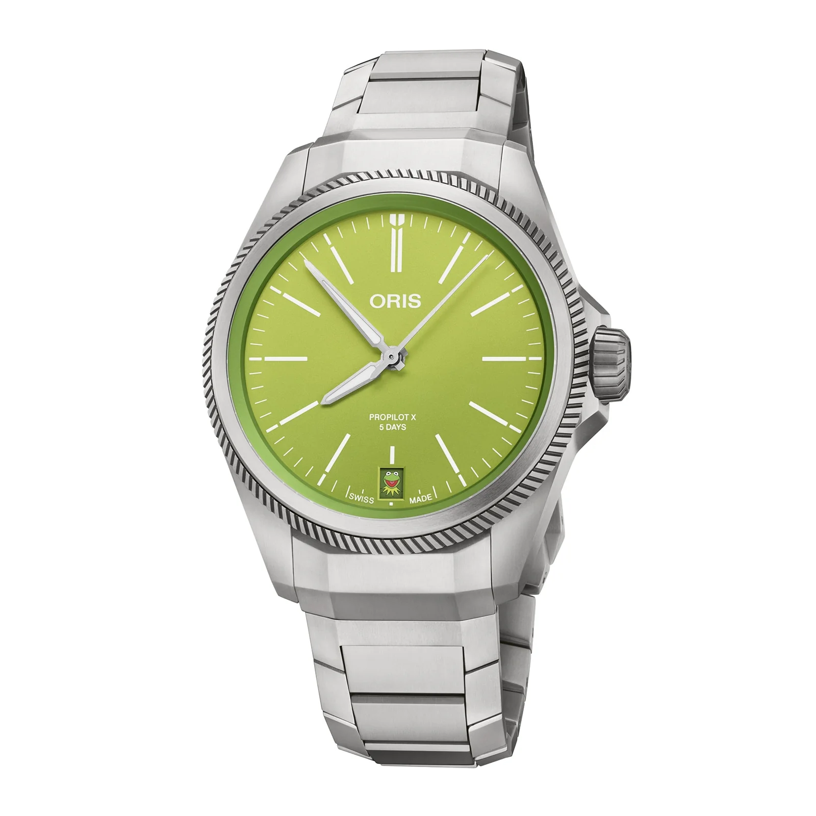 ProPilot X Kermit Edition | 39mm, Titanium, Green Dial