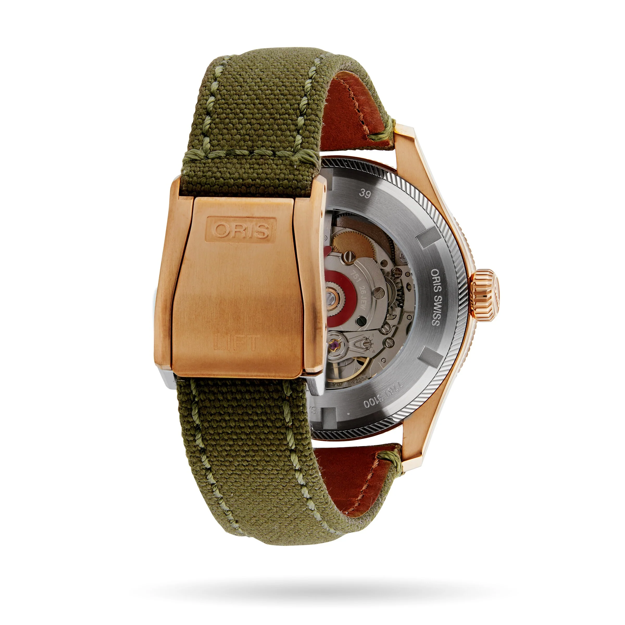 Big Crown ProPilot Big Date | 41mm, Bronze, Fabric, Black Dial - Image 3