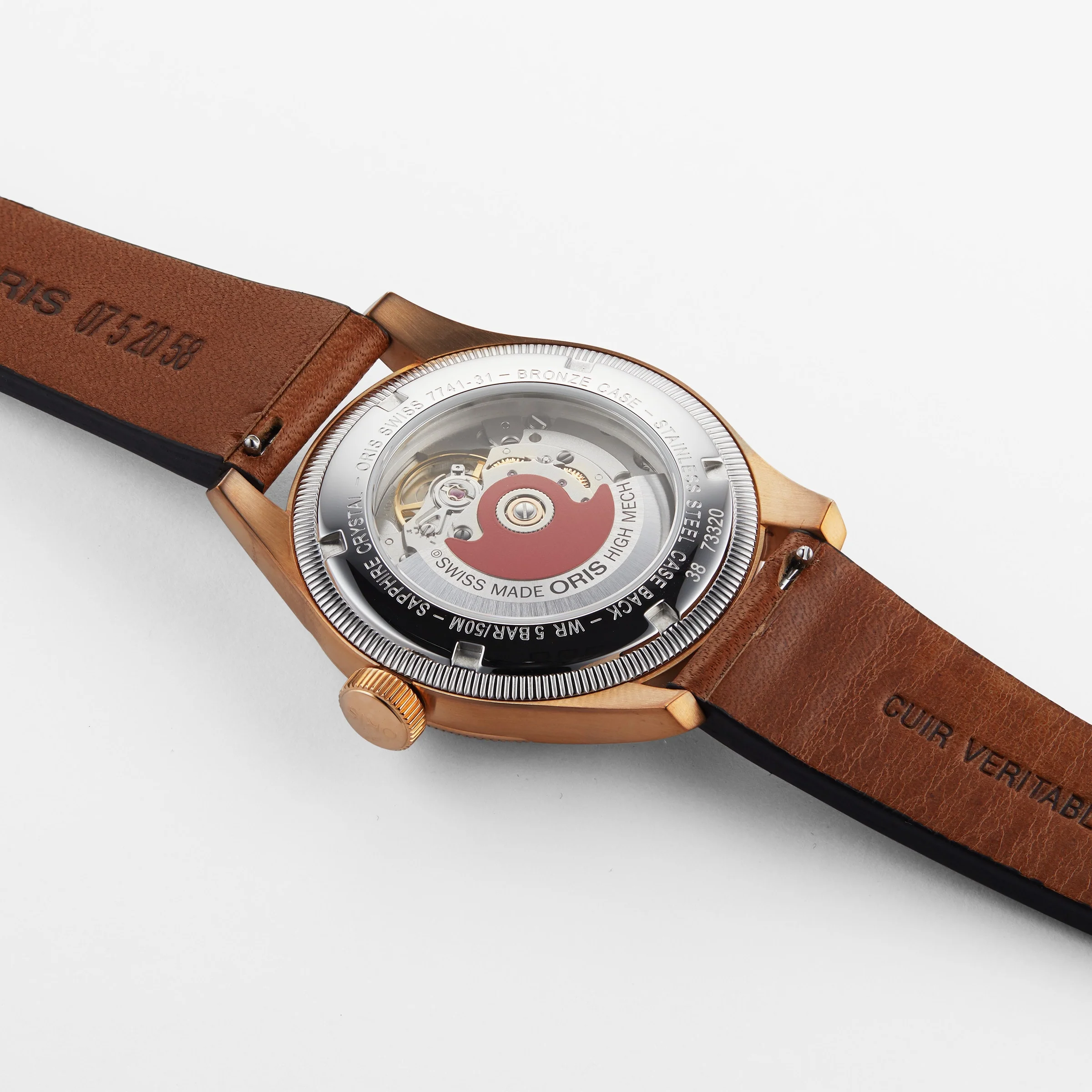 Big Crown Pointer Date 80th Anniversary Edition | 40mm, Bronze, Leather, Green Dial - Image 4