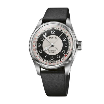 Big Crown Pointer Date Bullseye | 38mm, Steel, Deer, White Dial