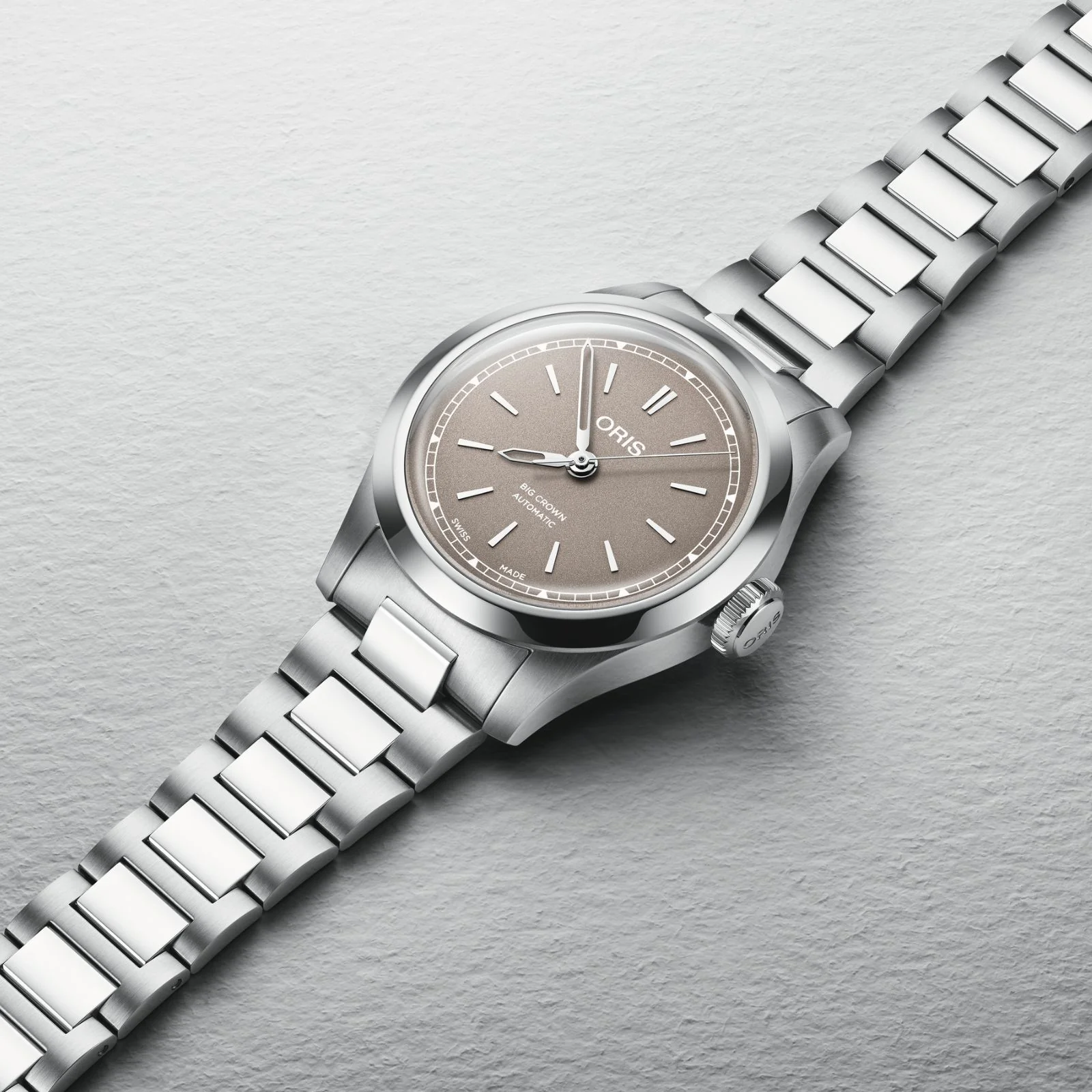 Big Crown | 34mm, Steel, Beige Dial - Image 3