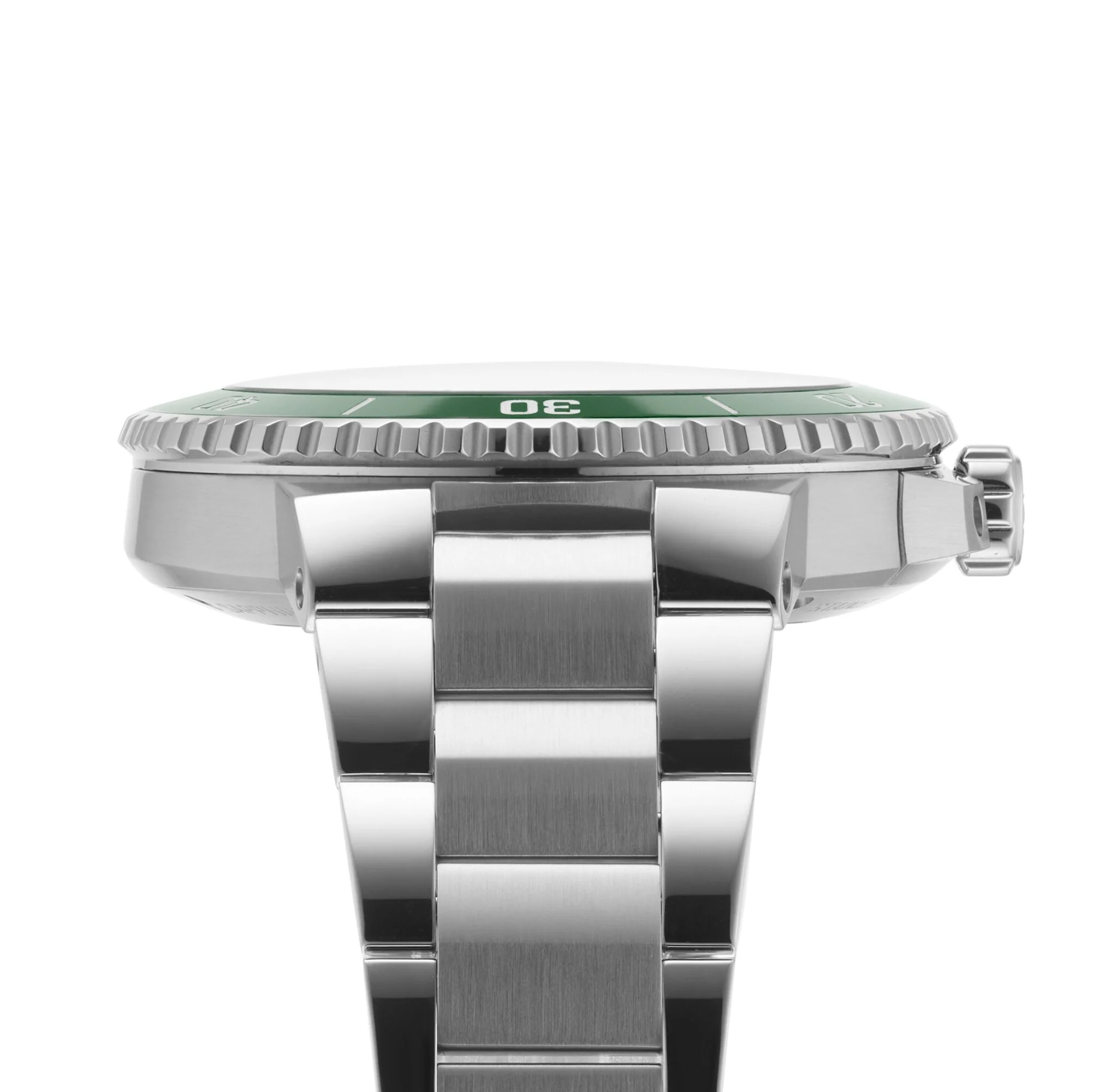 Aquis Date Calibre 400 | 43.5mm, Steel, Green Dial - Image 5