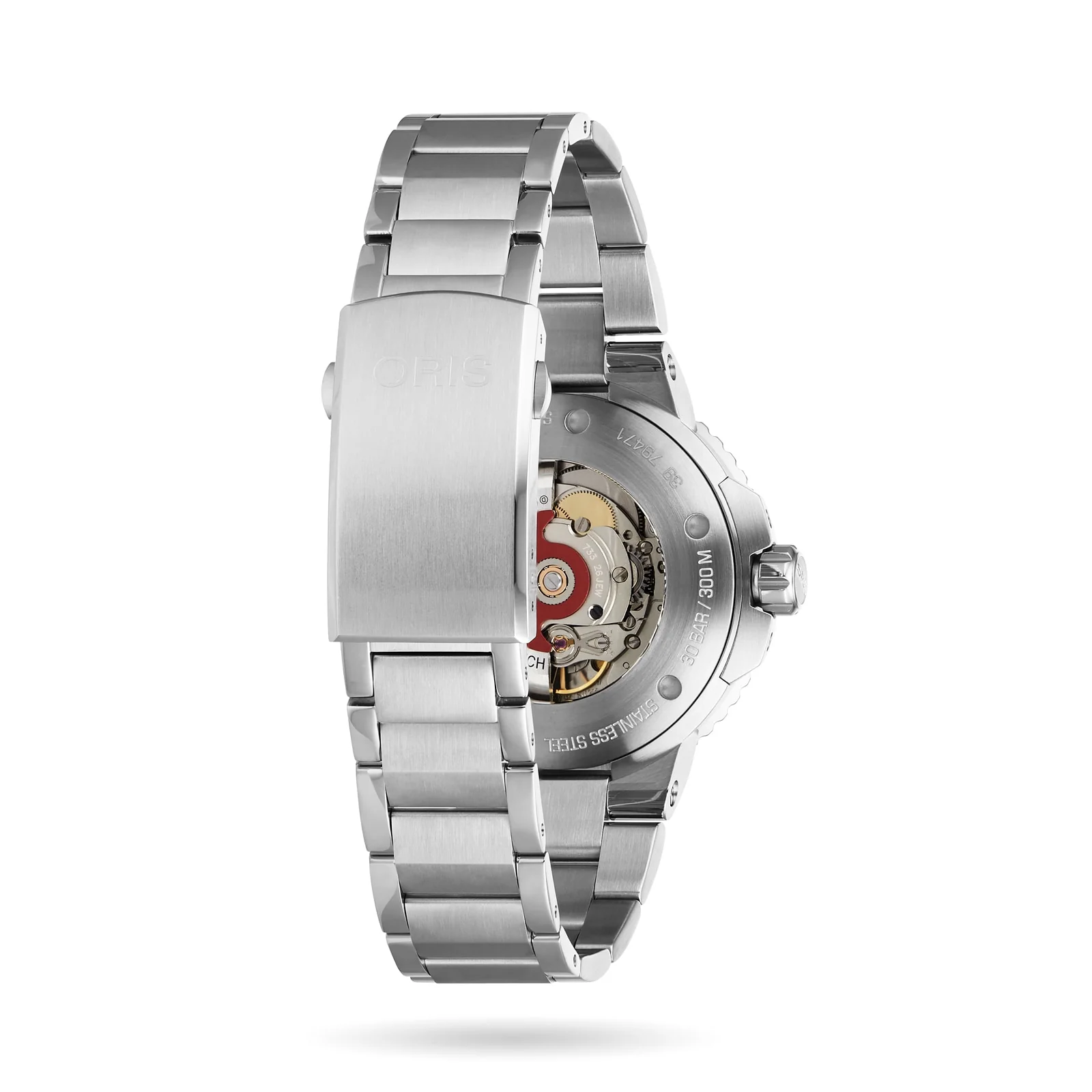 Aquis Date Relief | 43.5mm, Steel, Cherry Dial - Image 3