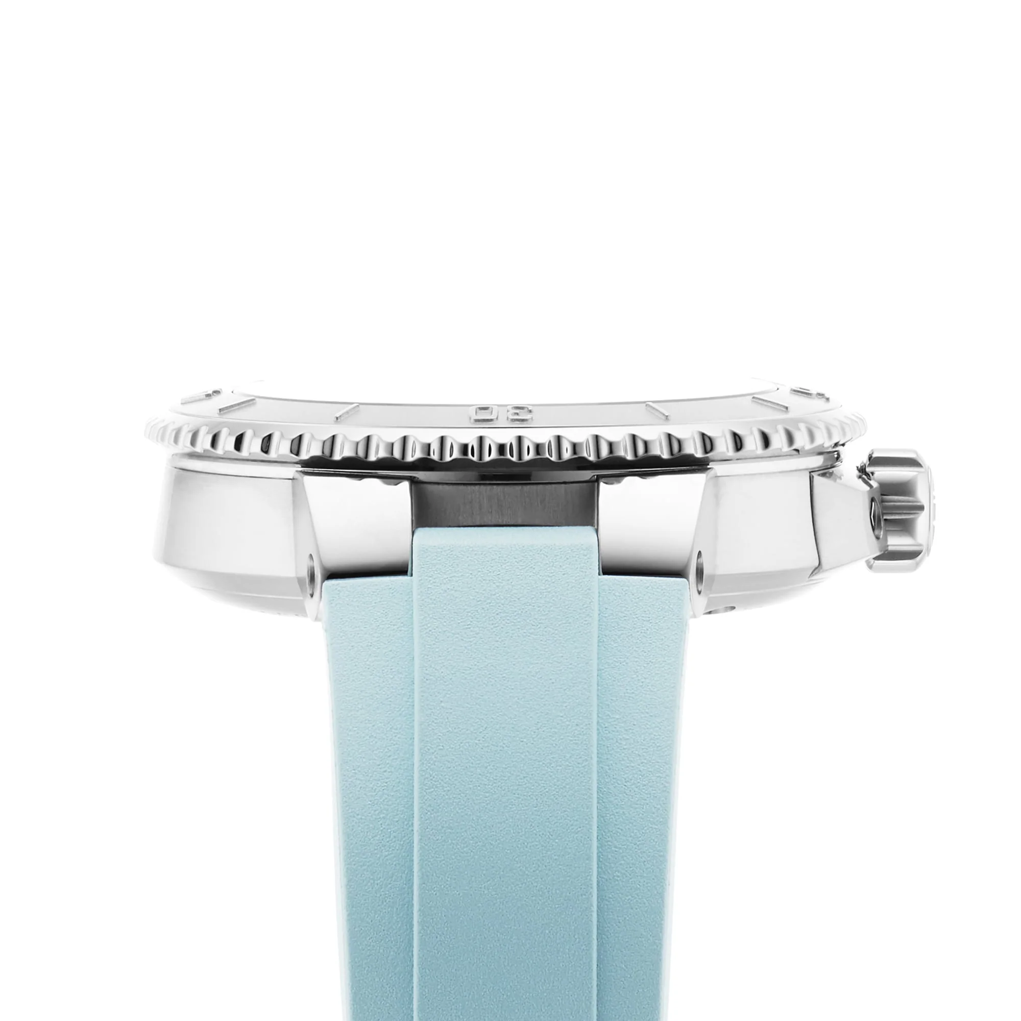 Aquis Date | 36.5mm, Steel, Rubber, Blue Dial - Image 6
