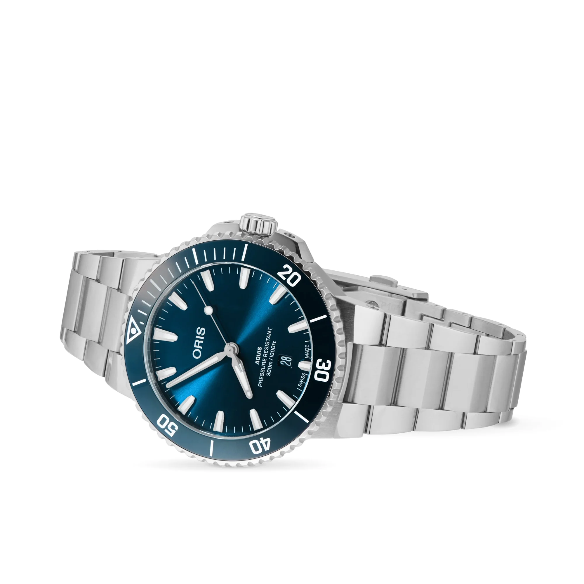 Aquis Date | 43.5mm, Steel, Blue Dial - Image 2