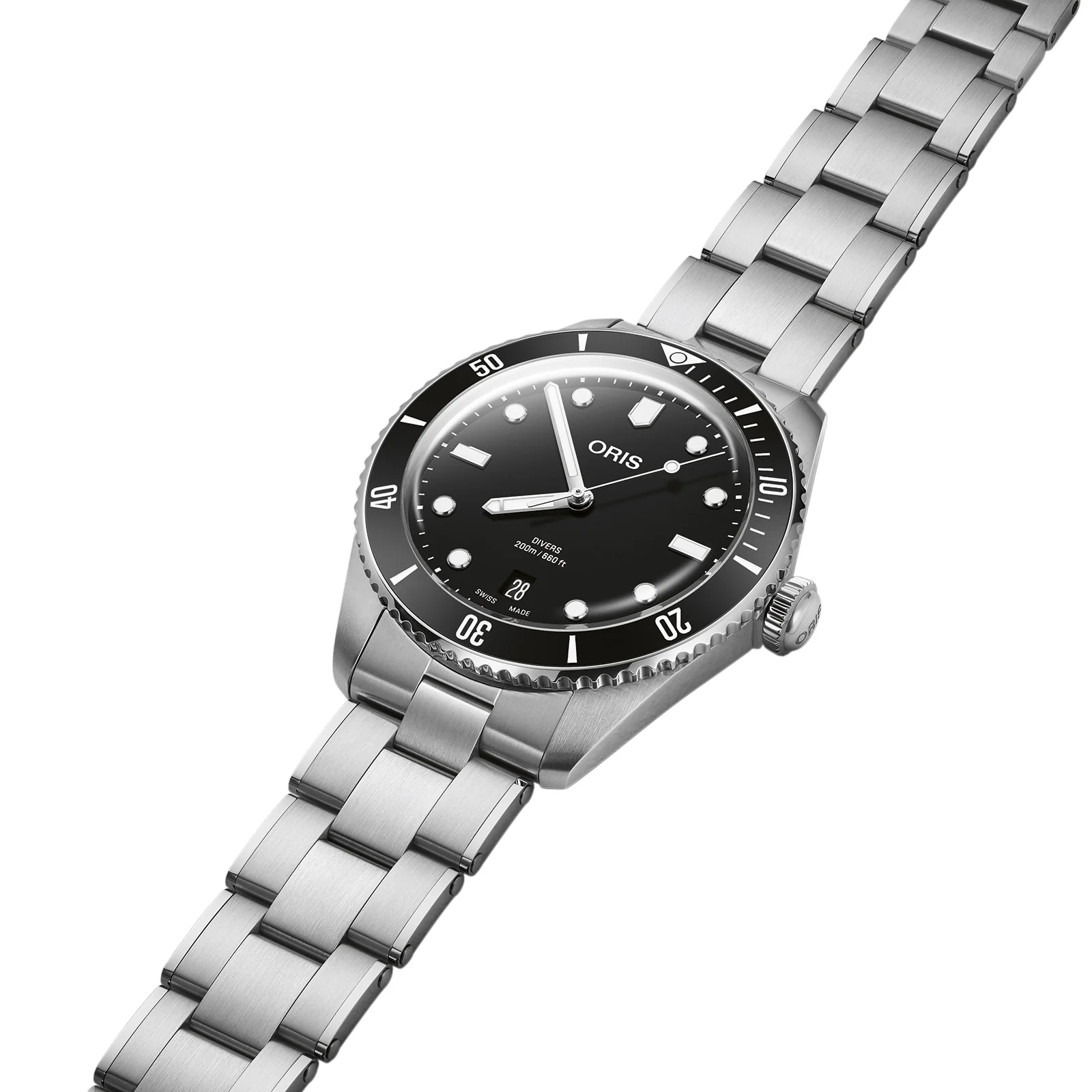 Divers Date | 39mm, Steel, Black Dial - Image 6
