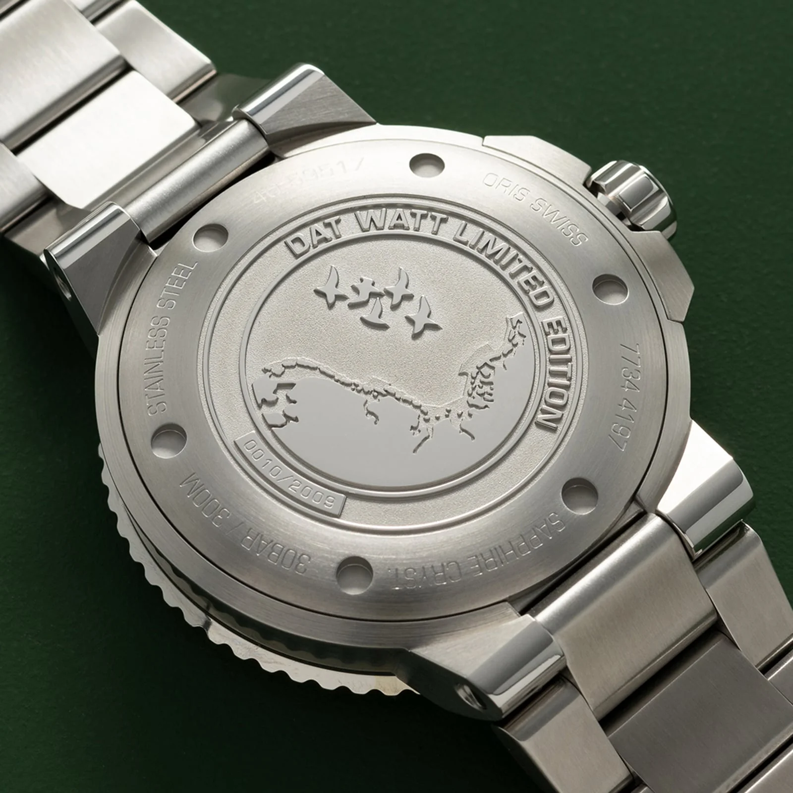 Dat Watt Limited Edition II | 43.5mm, Steel, Rubber, Blue Dial - Image 6