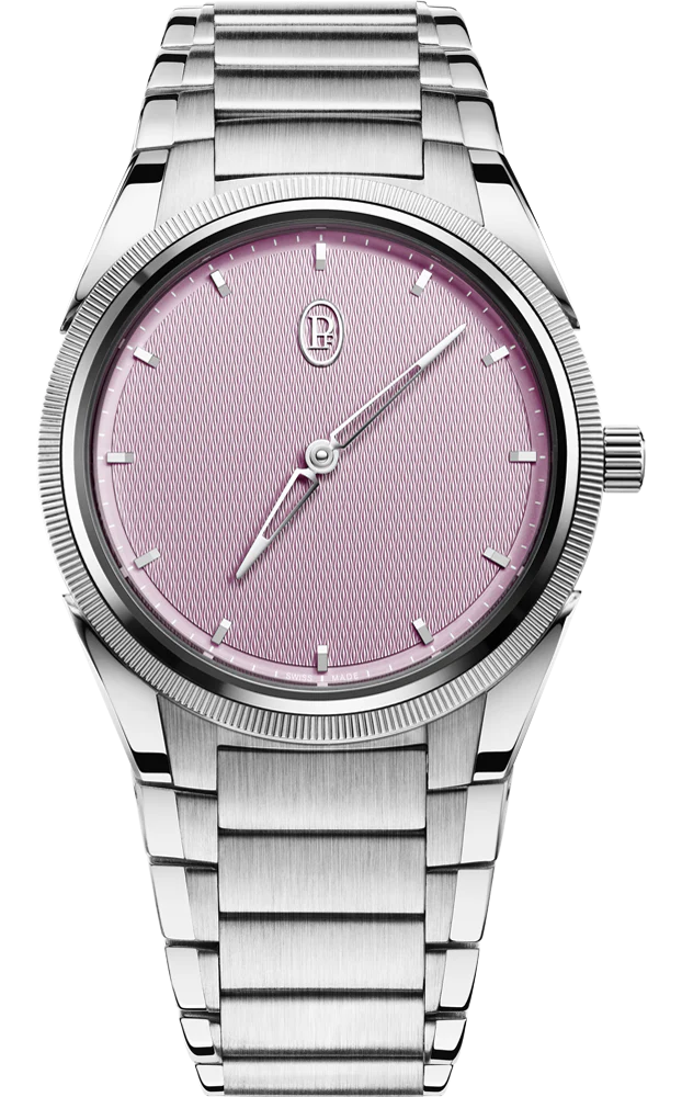 Tonda PF Automatic | 36mm, Steel & Platinum, Pink Dial
