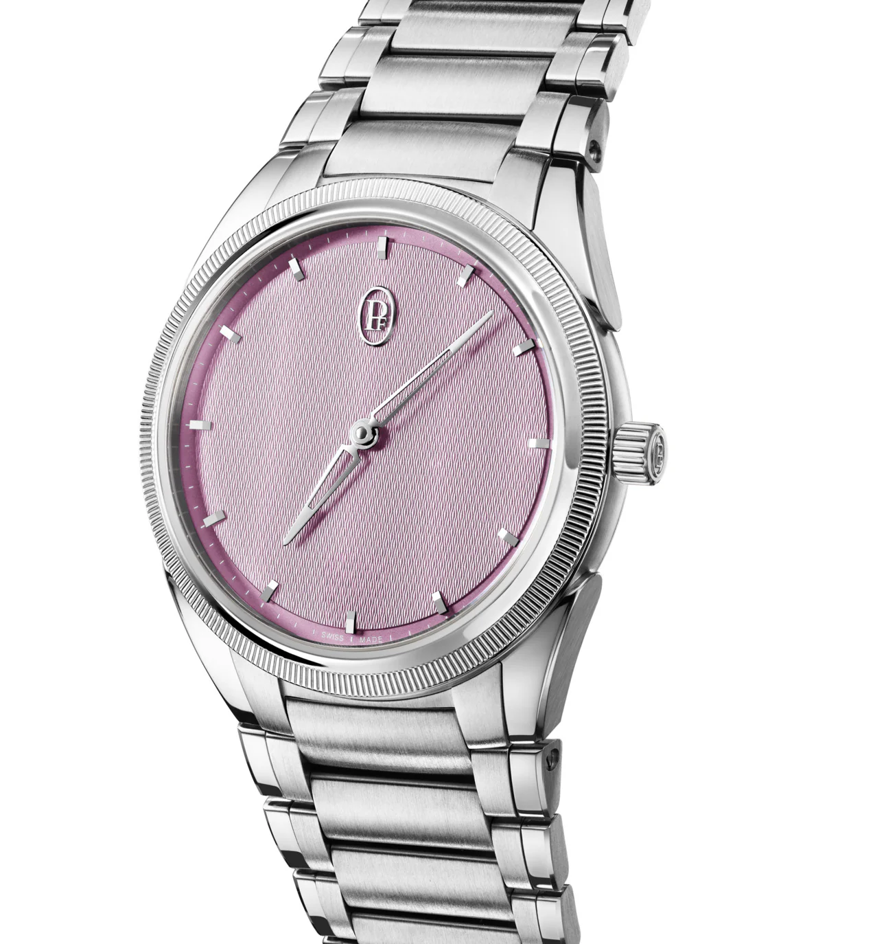Tonda PF Automatic | 36mm, Steel & Platinum, Pink Dial - Image 2
