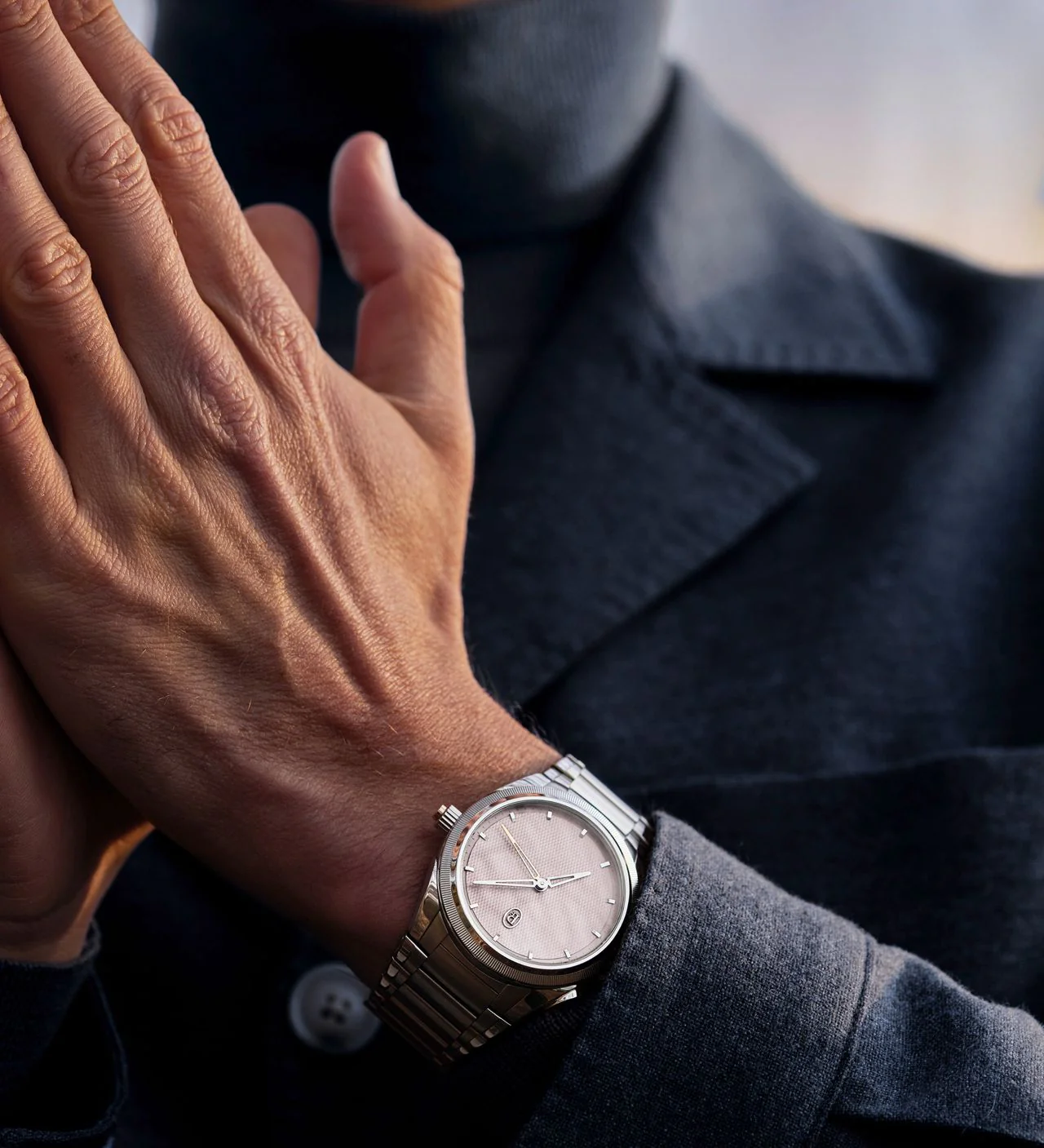 TONDA PF Minute Rattrapante | Steel Platinum Artic Rose 40mm, Mens Watch - Image 3