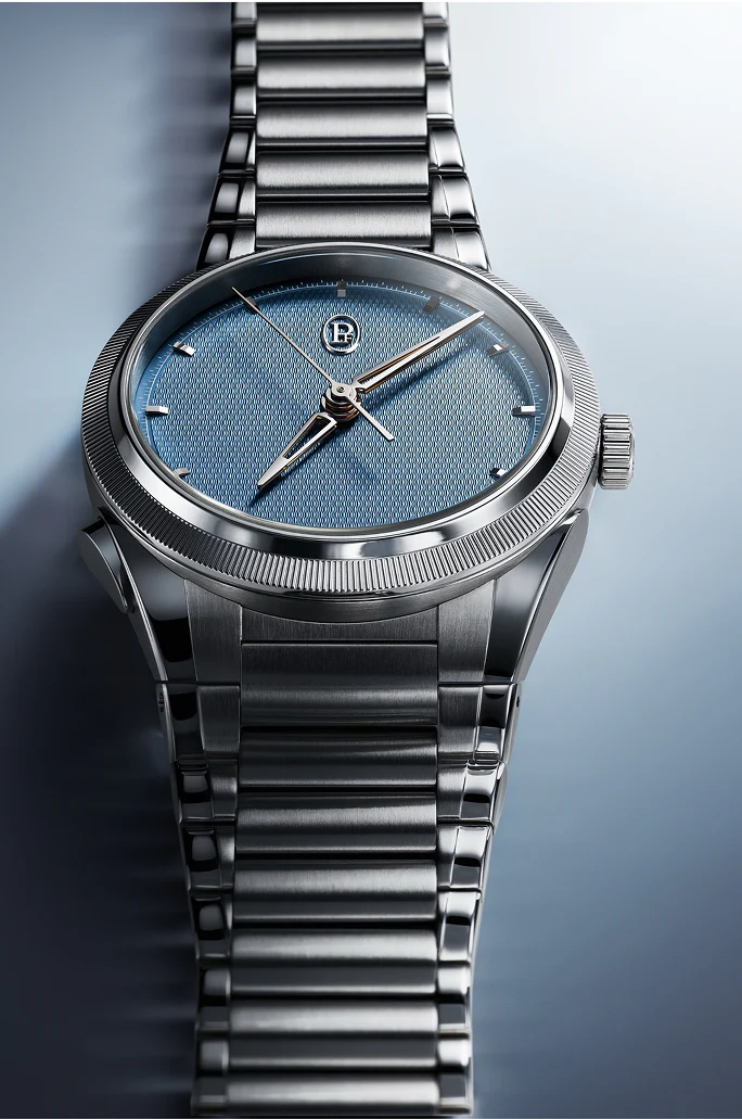 Tonda PF Chronographe Mystérieux | 40mm, Steel & Platinum, Blue Dial - Image 3