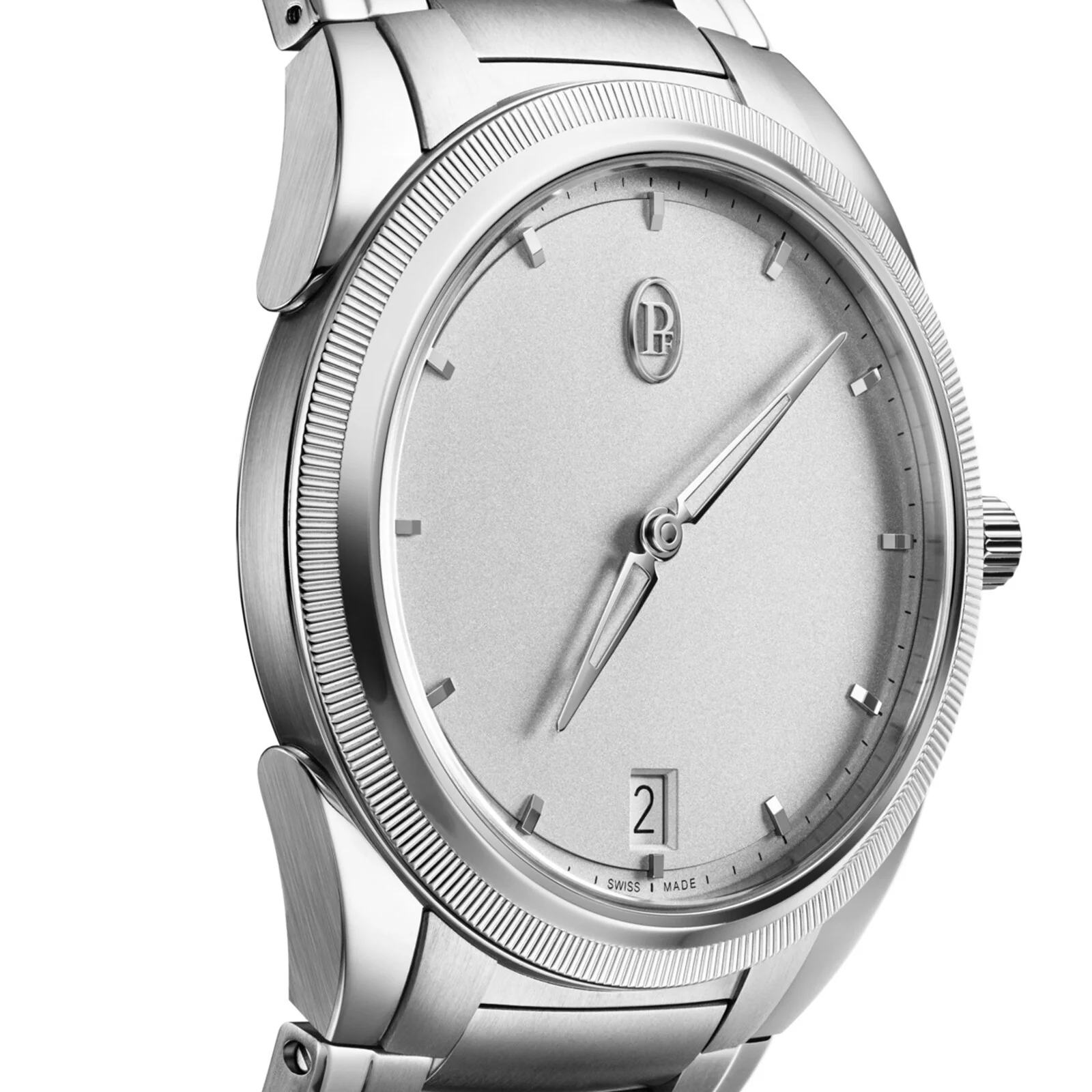 TONDA PF Micro-Rotor | 40mm, Platinum, Silver Dial - Image 3