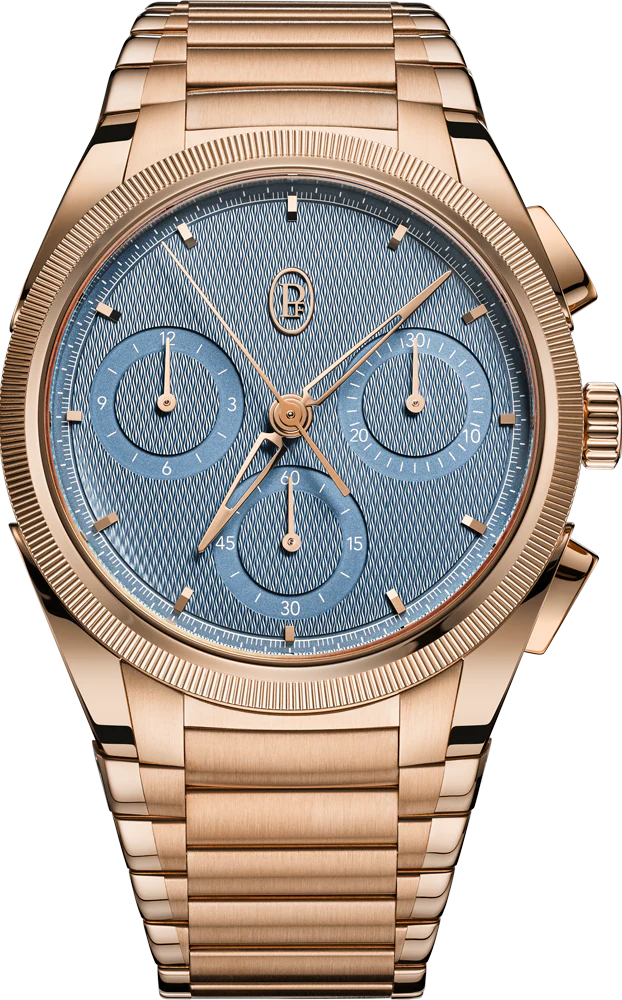 TONDA PF Chronograph | Rose Gold Mineral Blue 40mm, Mens Watch