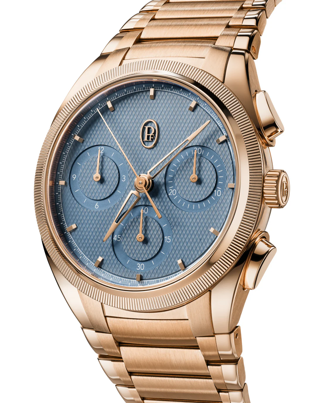 TONDA PF Chronograph | Rose Gold Mineral Blue 40mm, Mens Watch - Image 2
