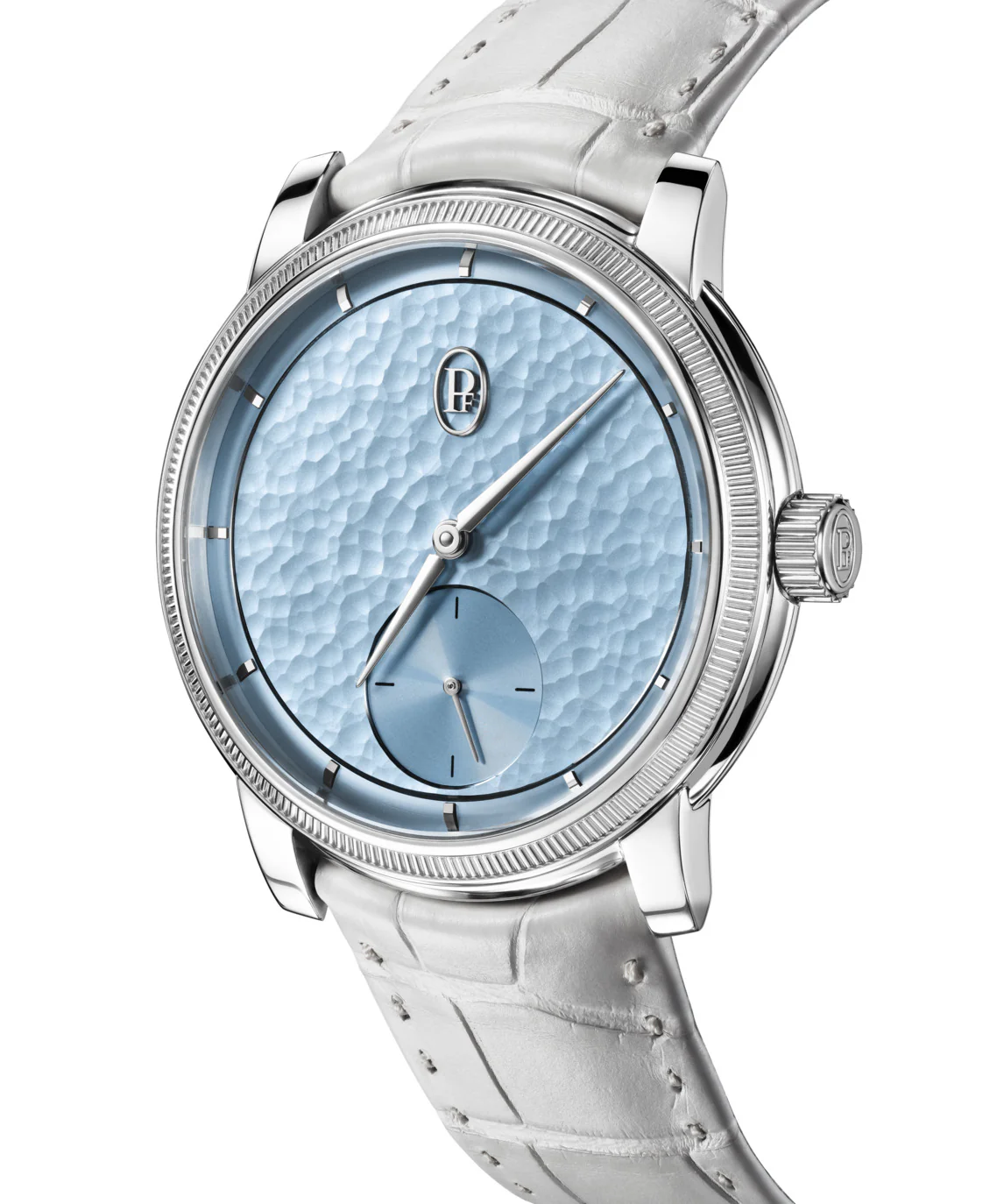 Toric Petite Seconde | 40.5mm, Platinum, Leather, Blue Dial - Image 2