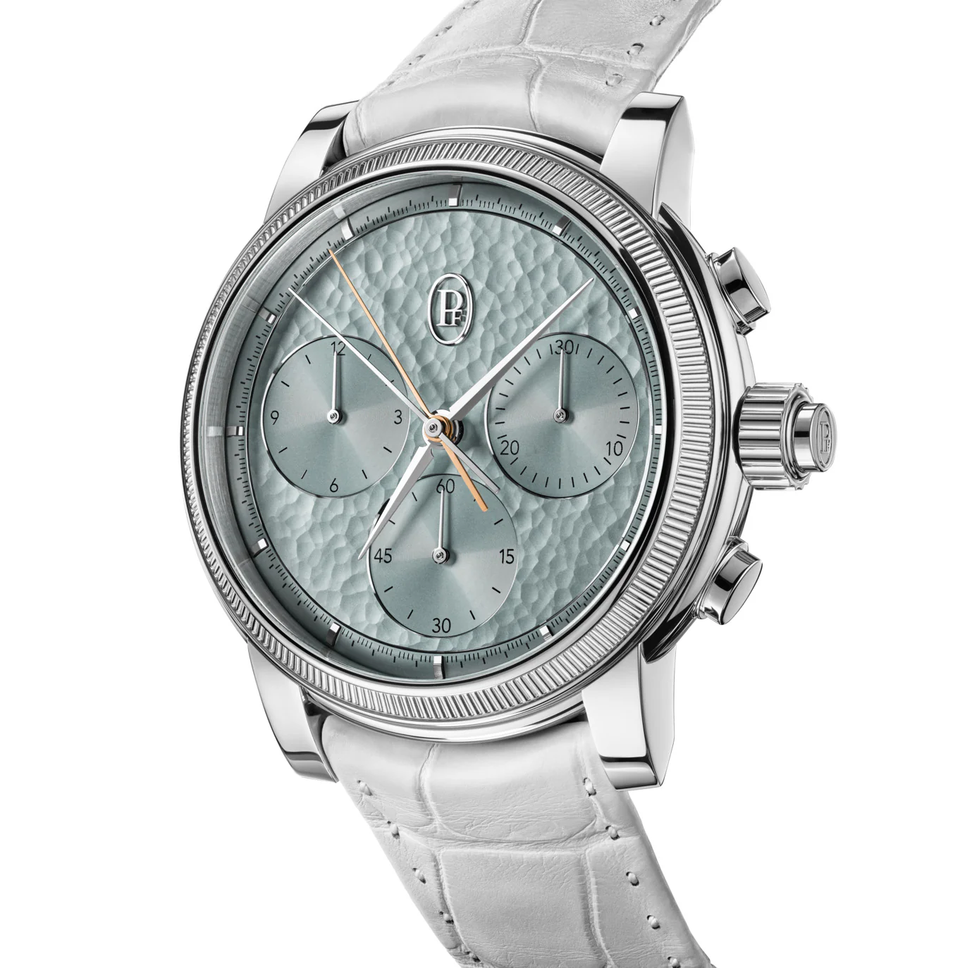 Toric Chronograph Rattrapante | 42.5mm, Platinum, Leather, Green Dial - Image 2