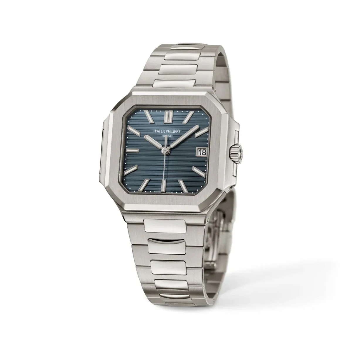 Cubitus 7128/1G-001 | 40mm, 18K White Gold, Blue Dial - Image 2