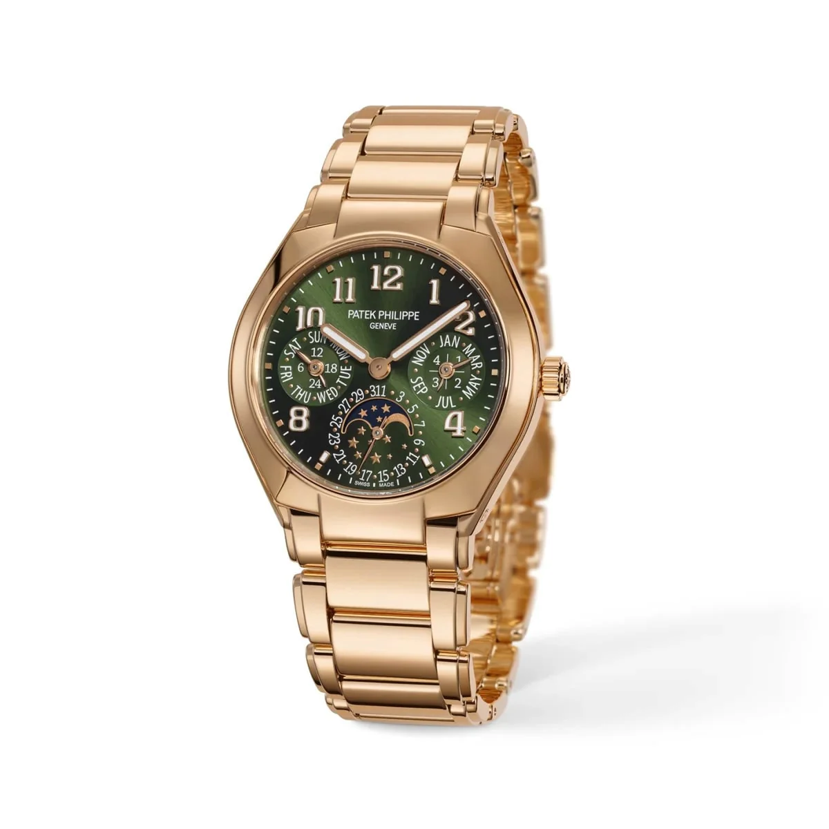 Twenty~4 7340/1R-010 | 36mm, 18K Rose Gold, Olive Green Dial - Image 2