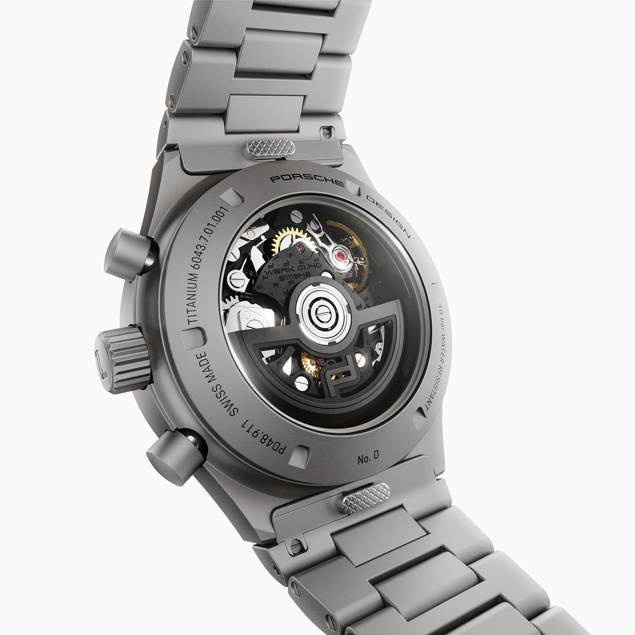 Chronograph 1 - All Titanium Numbered Edition | 41mm, Titanium, Black Dial - Image 3