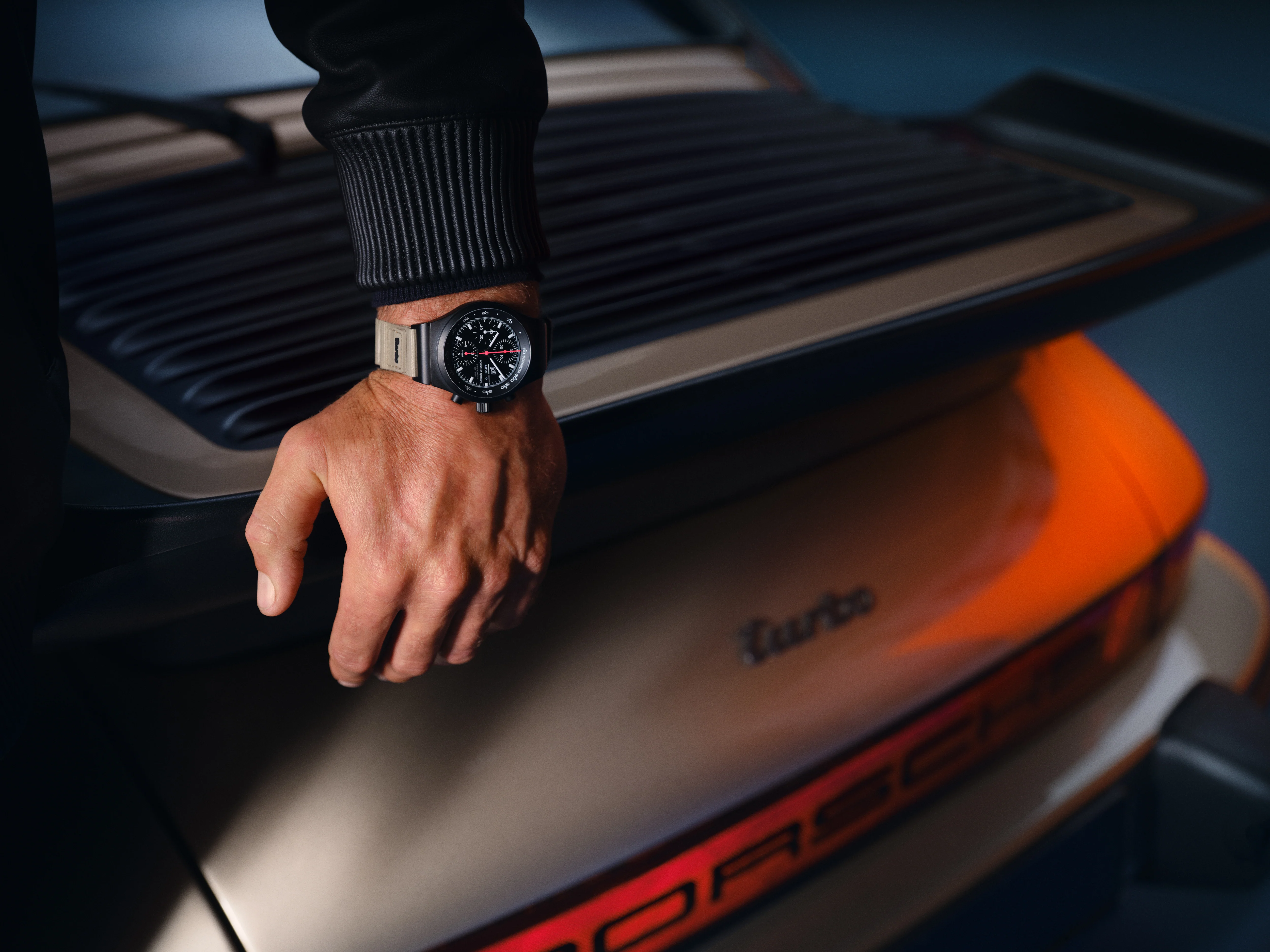 Chronograph 1 50 Years 911 Turbo Edition | Titanium, Fabric, Black Dial - Image 5