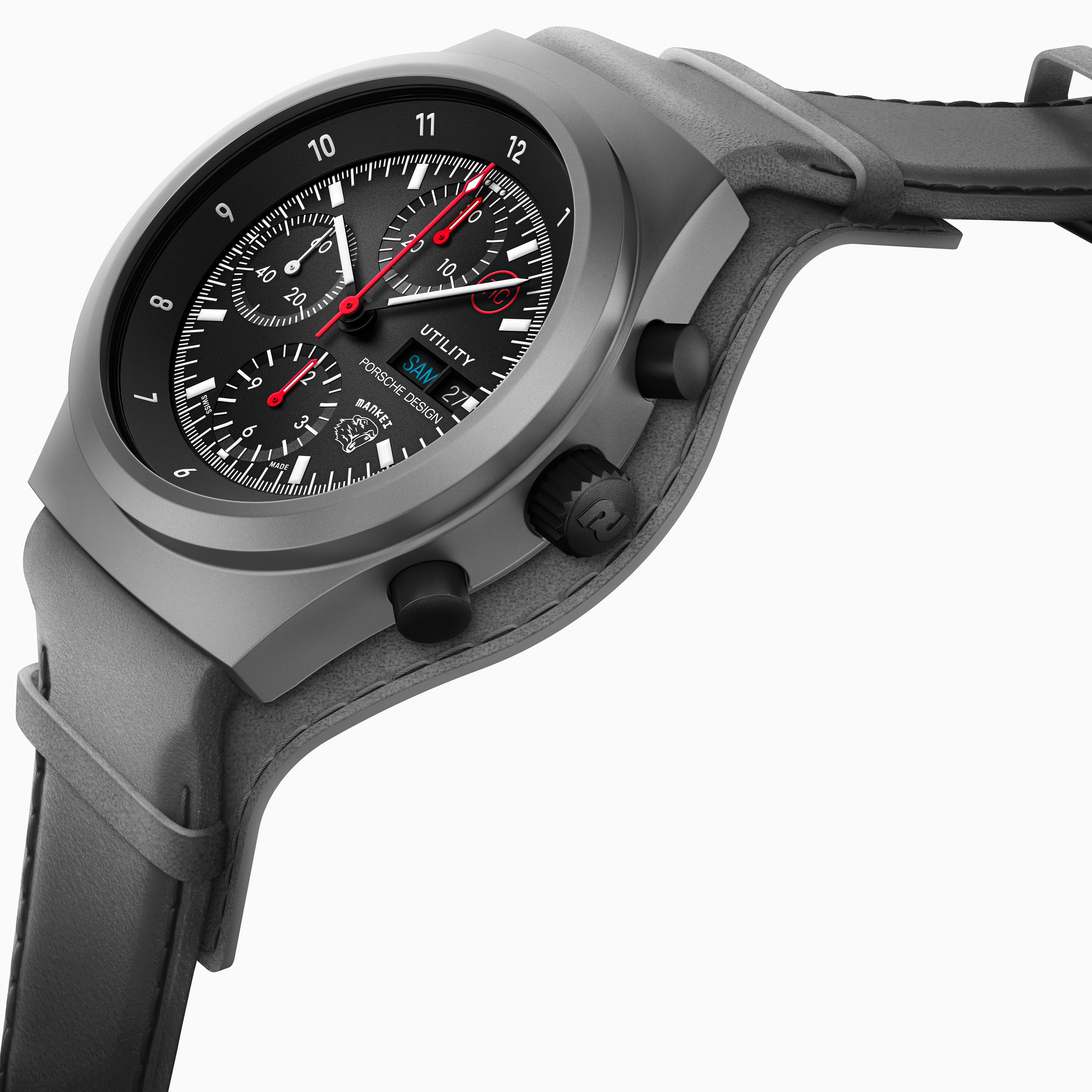 Chronograph 1 Utility Limited Edition | Titanium, Fabric, Black Dial - Image 2