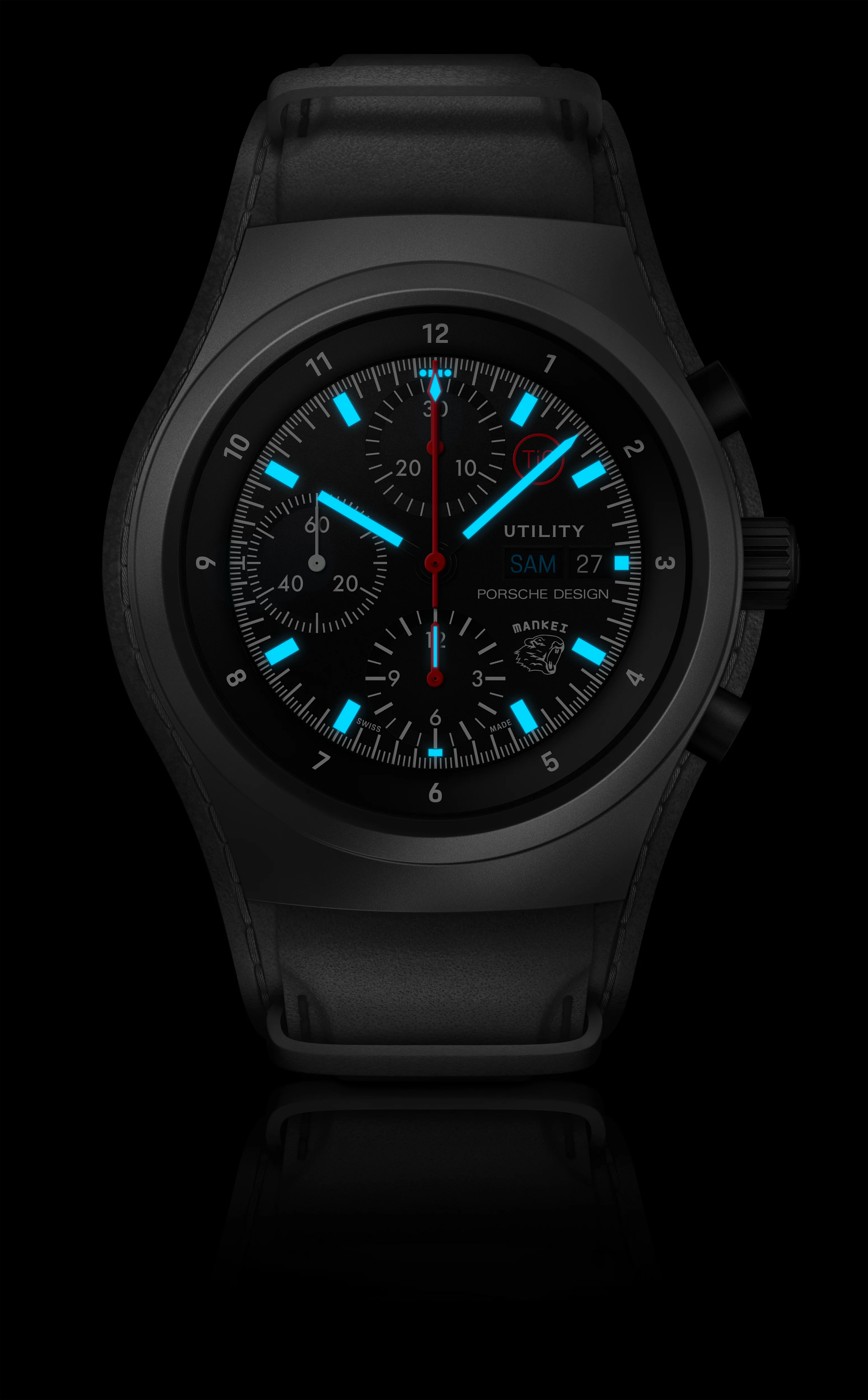 Chronograph 1 Utility Limited Edition | Titanium, Fabric, Black Dial - Image 4