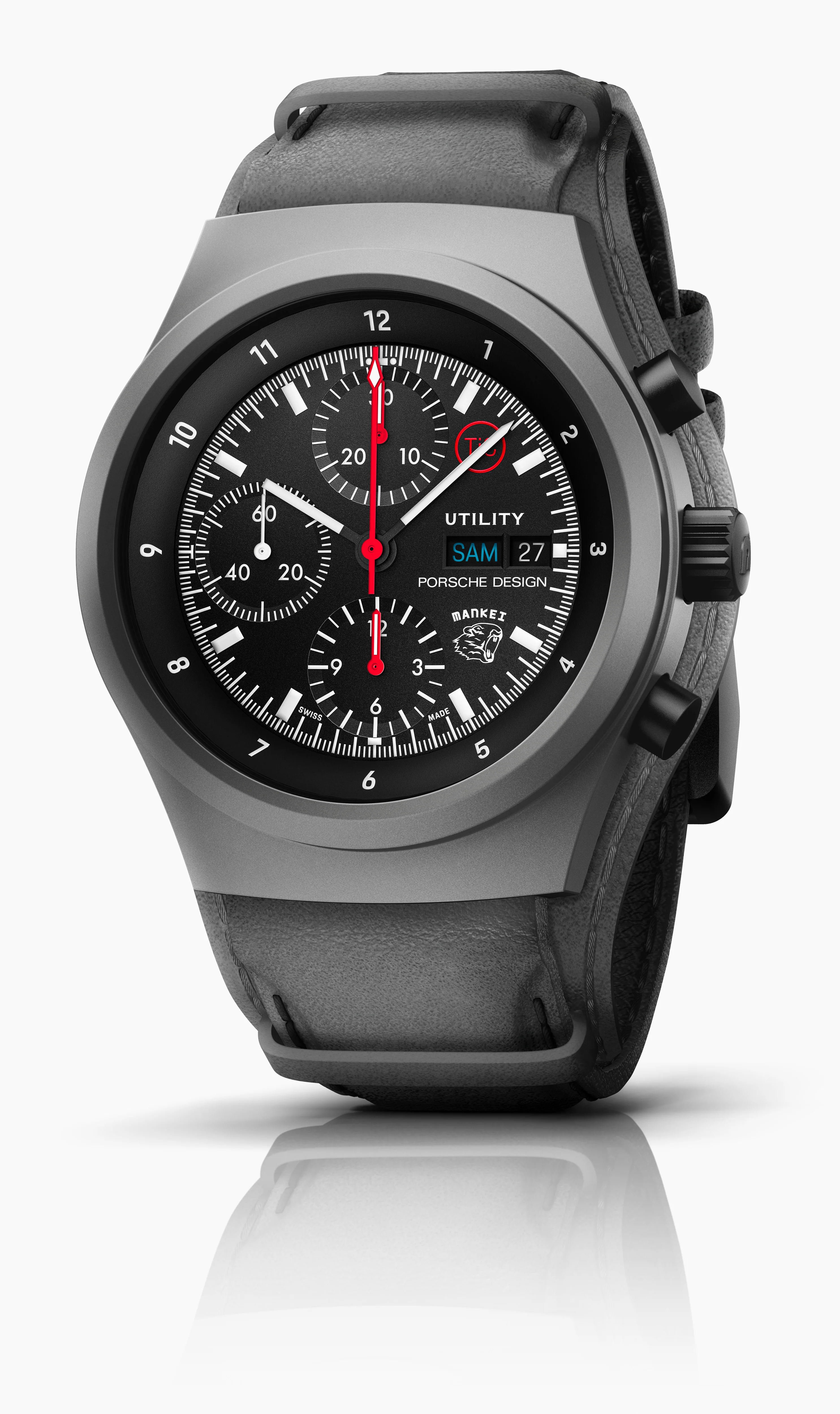 Chronograph 1 Utility Limited Edition | Titanium, Fabric, Black Dial - Image 5