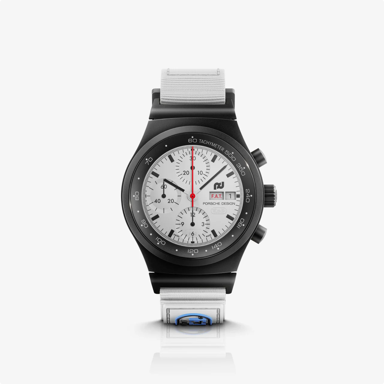 Chronograph 1 F.A.T 2025 Edition | Titanium, Fabric, White Dial